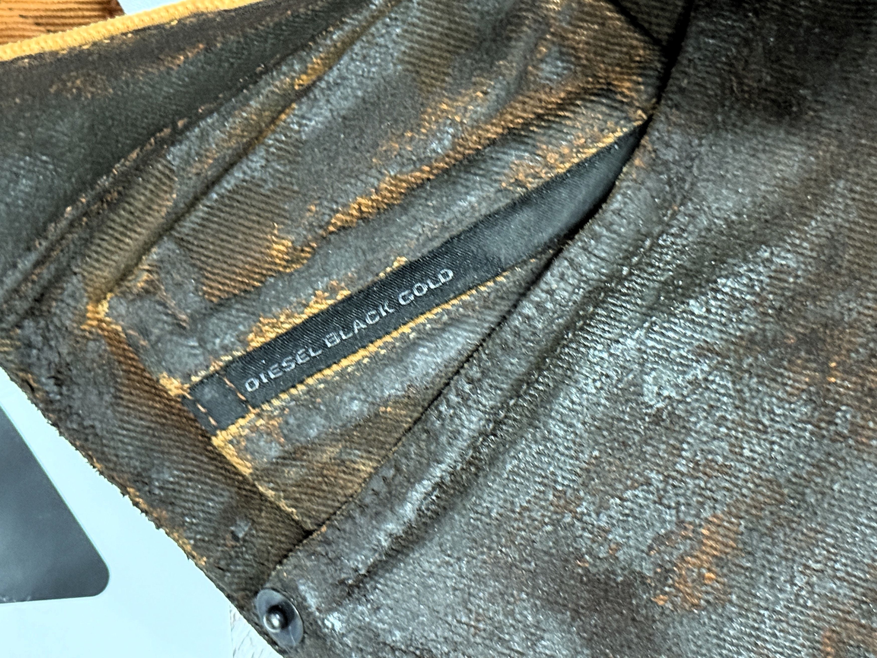 Diesel Diesel Black Gold jeans, One of a kind! Size US 31 - 13 Thumbnail