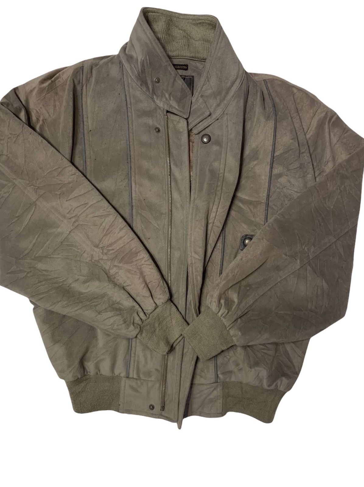 Japanese Brand × Vintage STEAL💥 VTG Gianni Valentino Bomber Jacket Size US M / EU 48-50 / 2 - 7 Thumbnail