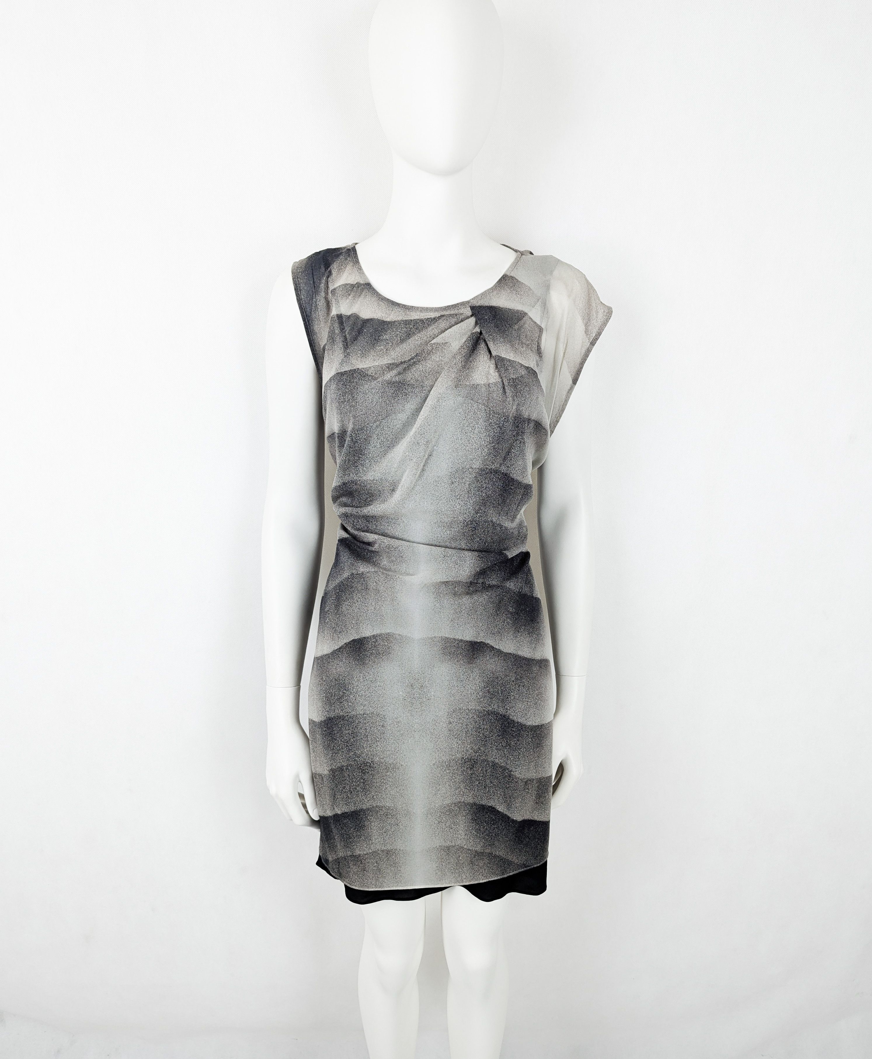 Helmut Lang Helmut Lang grey silk dress Size XS / US 0-2 / IT 36-38 - 5 Thumbnail