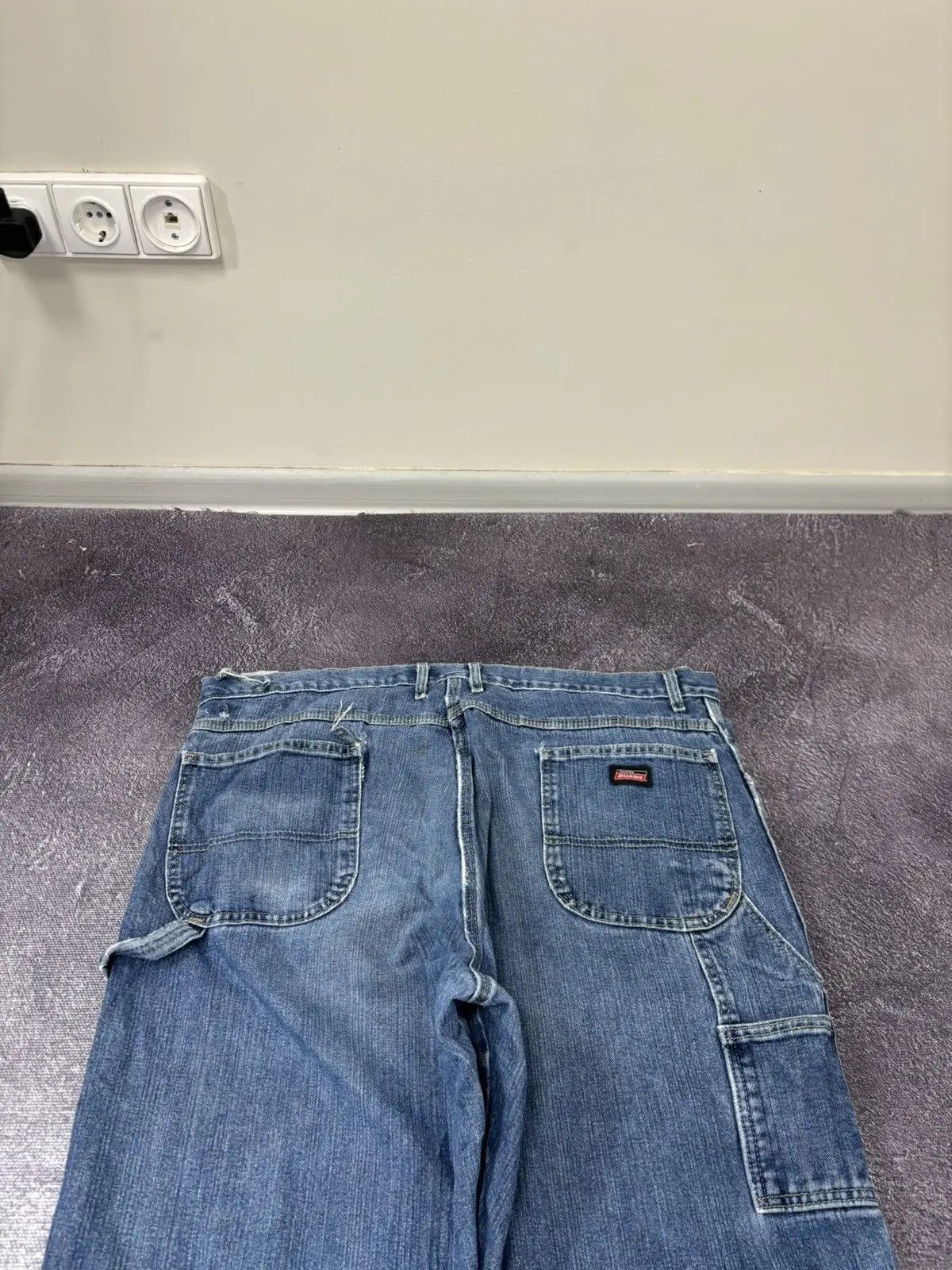 Dickies × Vintage Vintage Dickies American Faded Blue Denim Hype Baggy Jeans Size US 42 / EU 58 - 5 Thumbnail