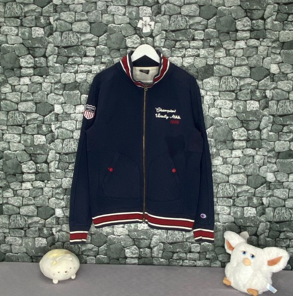 Vintage 90s Champions Varsity Athlete USA 1919 Jacket