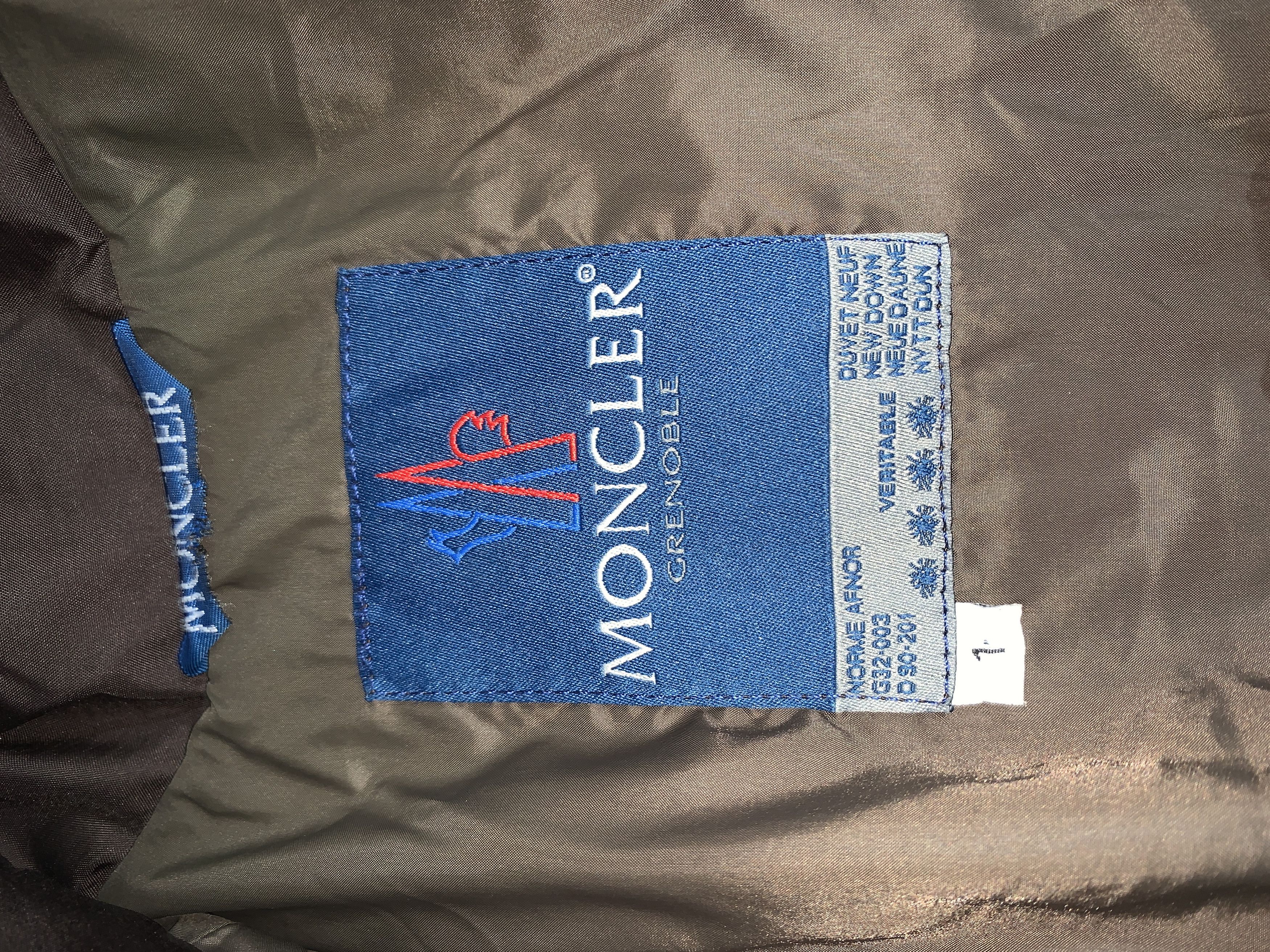 Moncler Archive 1987 Grenoble Moncler Goose Down Puffer Size 1 S Size US S / EU 44-46 / 1 - 12 Thumbnail