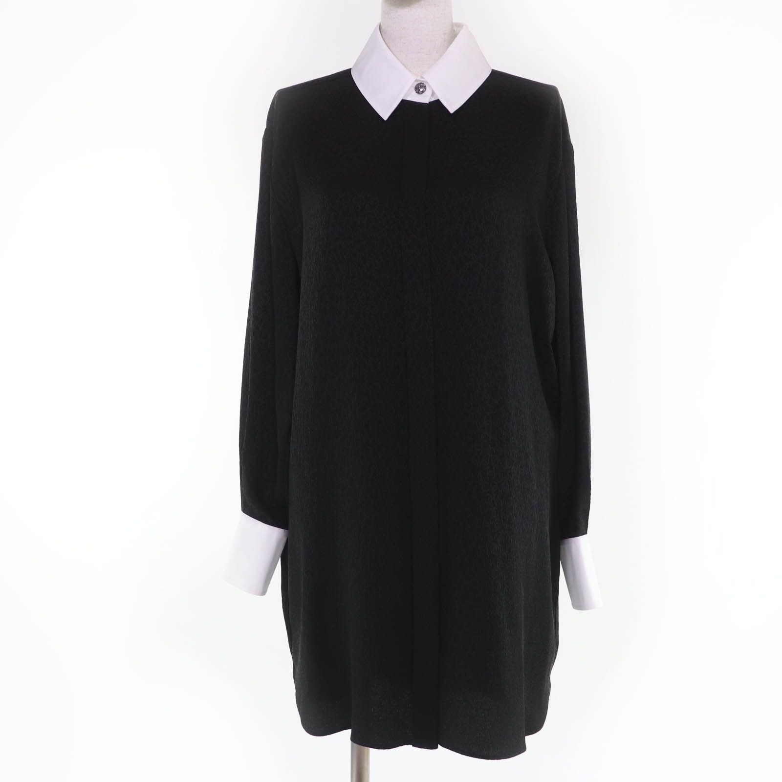 Chanel Chanel CHANEL COCO Mark Silk Blouse Textile Tops P71652V63138 DUTY FREE for USA Size ONE SIZE - 1 Thumbnail