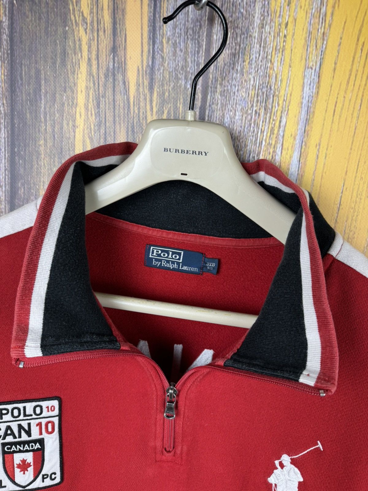 Polo Ralph Lauren POLO RALPH LAUREN CANADA 🇨🇦 RERE VINTAGE BIG LOGO SIZE XXXL Size US XXL / EU 58 / 5 - 9 Thumbnail