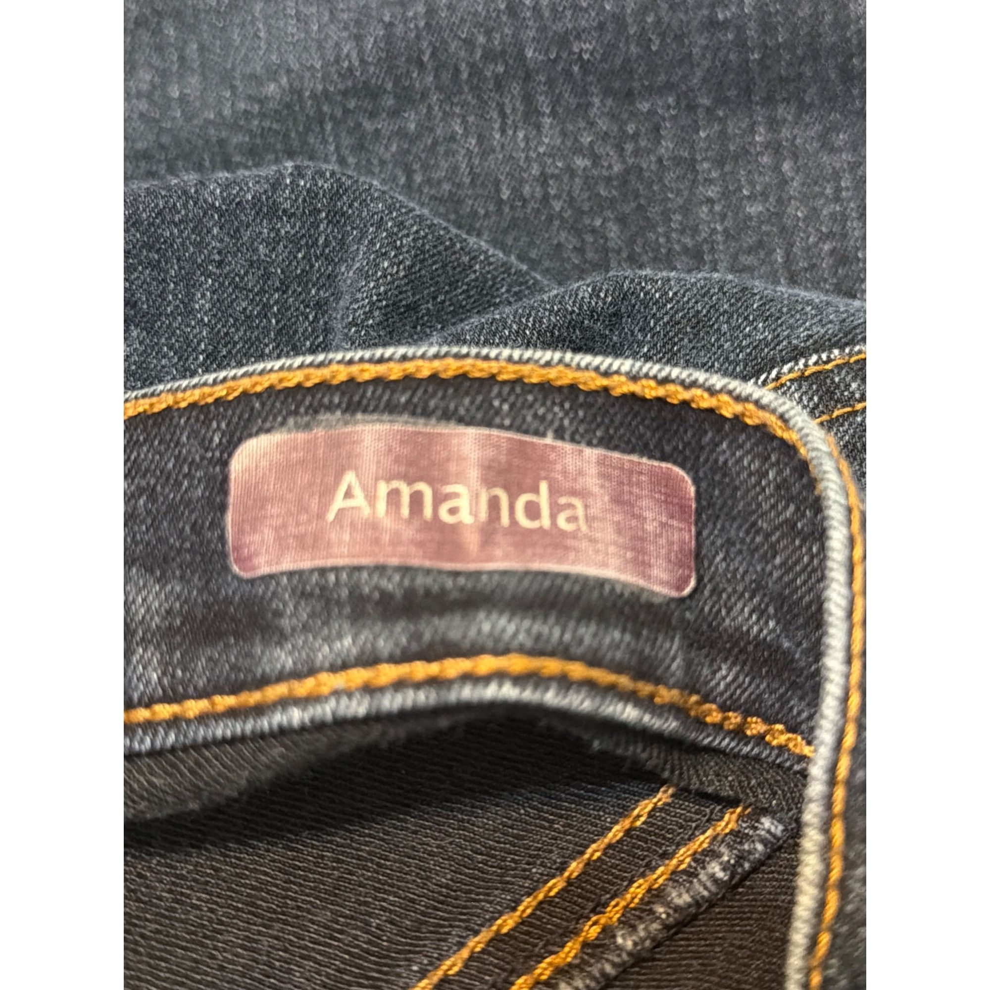 Gloria Vanderbilt Gloria Vanderbilt Amanda Plus Size 20W Blue Denim Jeans Stra Size 42" / US 20 - 5 Thumbnail