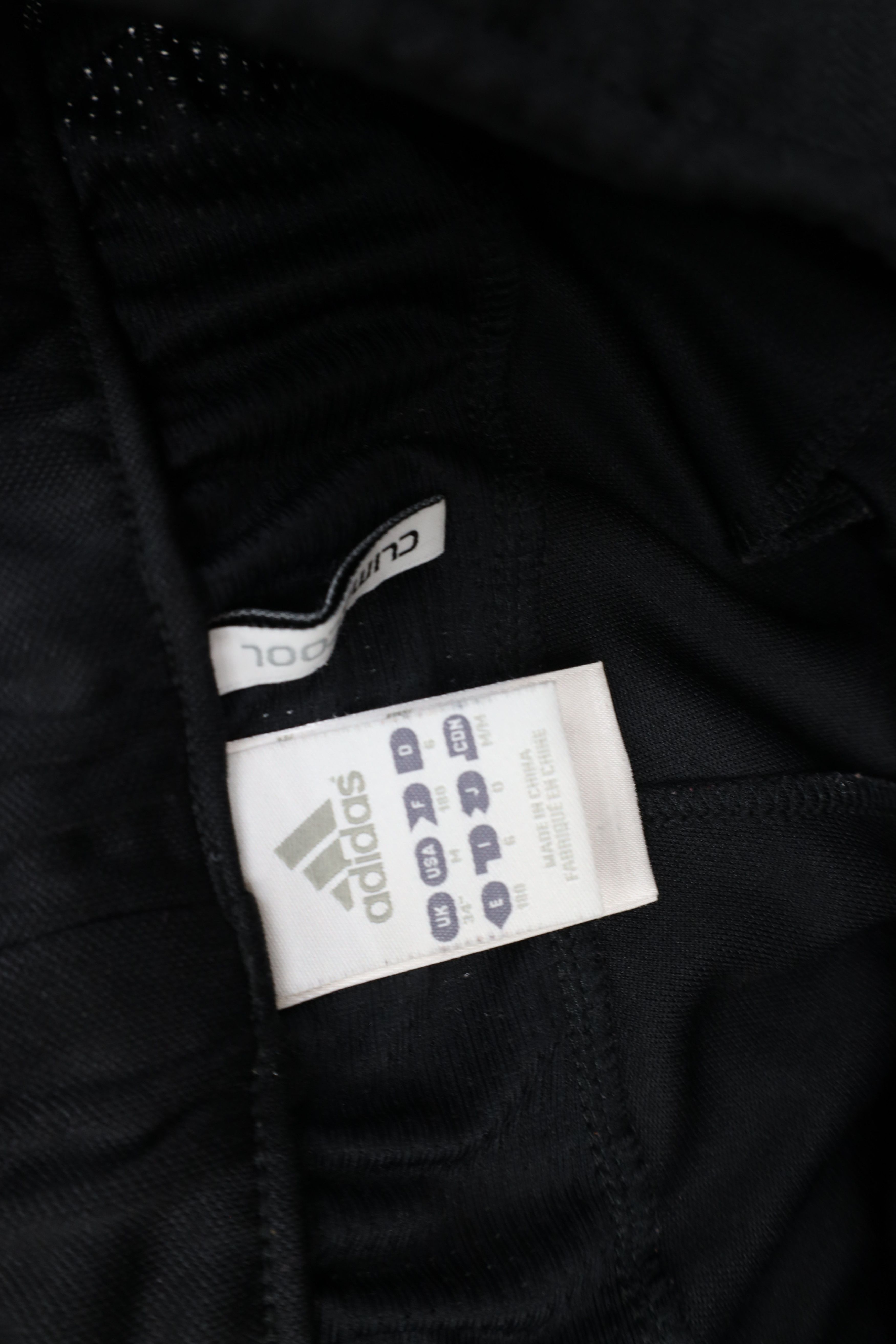 Adidas Vintage Y2K Adidas Tapered Leg Warm Up Soccer Pants Black Size US 34 / EU 50 - 8 Thumbnail