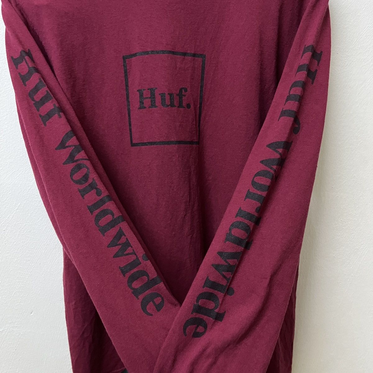 Huf Huf Worldwide Longsleeve T Shirt Size US M / EU 48-50 / 2 - 2 Thumbnail