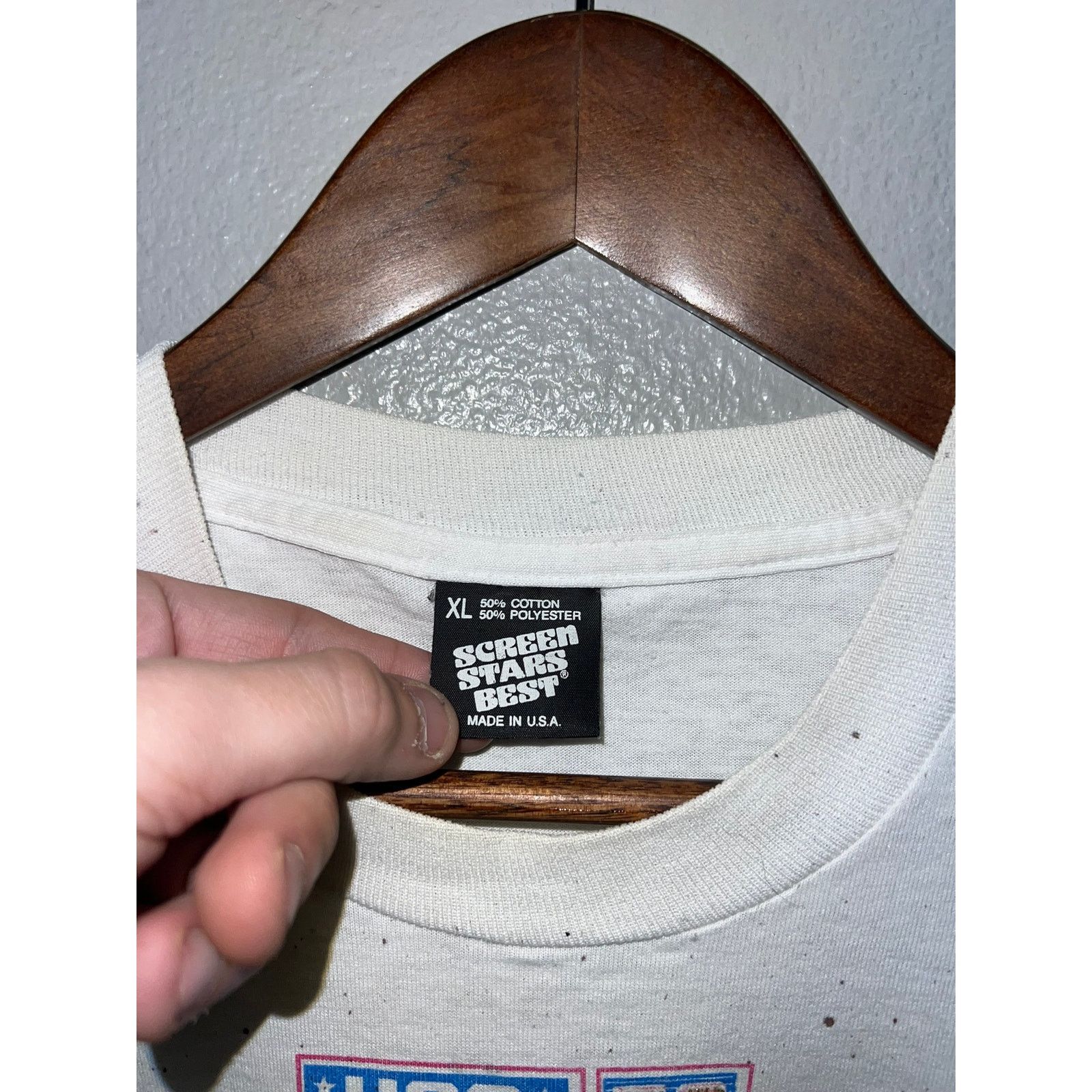 Vintage Vintage USO Shirt 50 Years Service To Service People Tee L Size US L / EU 52-54 / 3 - 8 Thumbnail