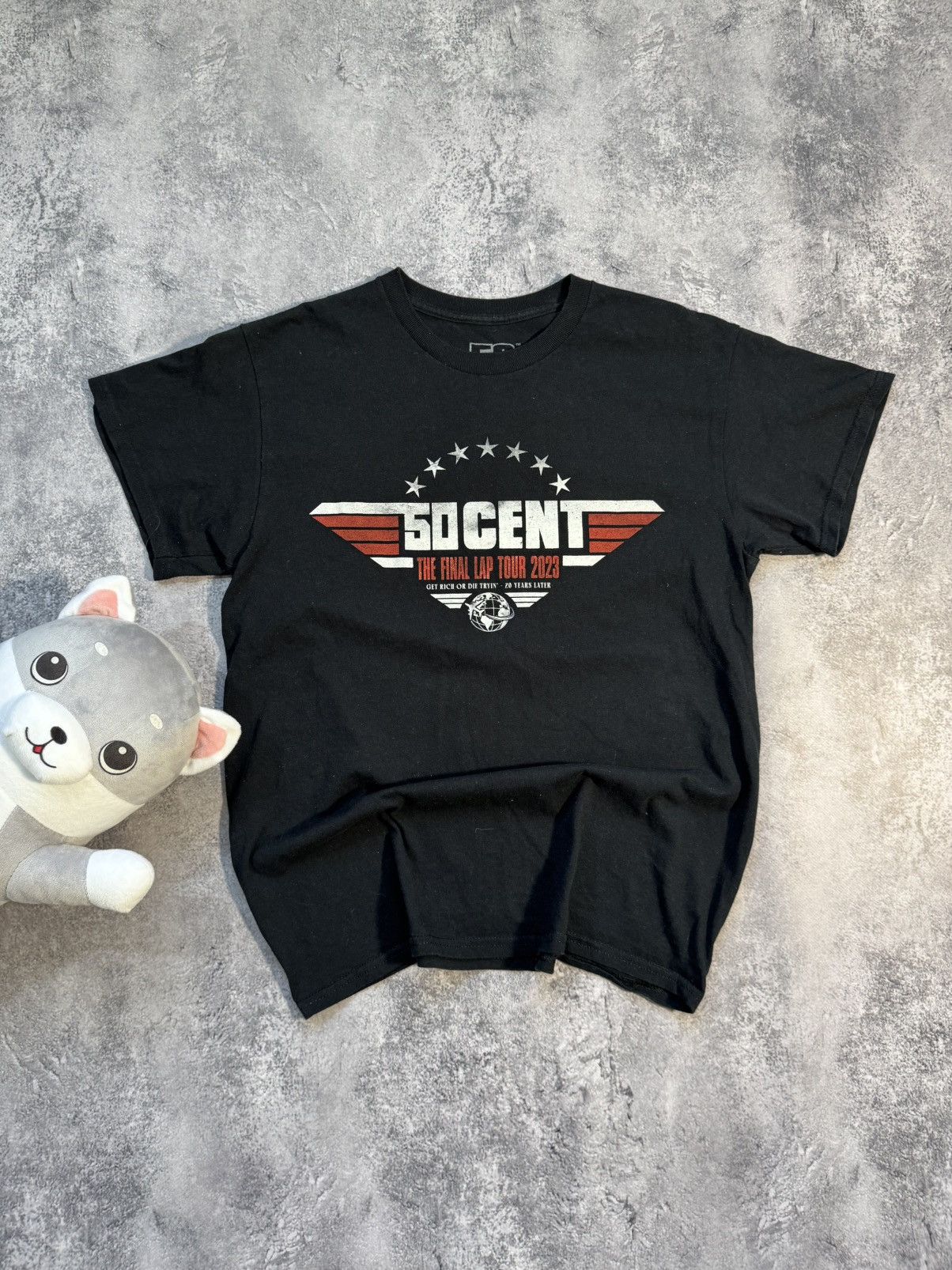 50 Cent × Rap Tees 50 Cent Hip Hop Rap Shirt tour 2023 Size US M / EU 48-50 / 2 - 1 Thumbnail