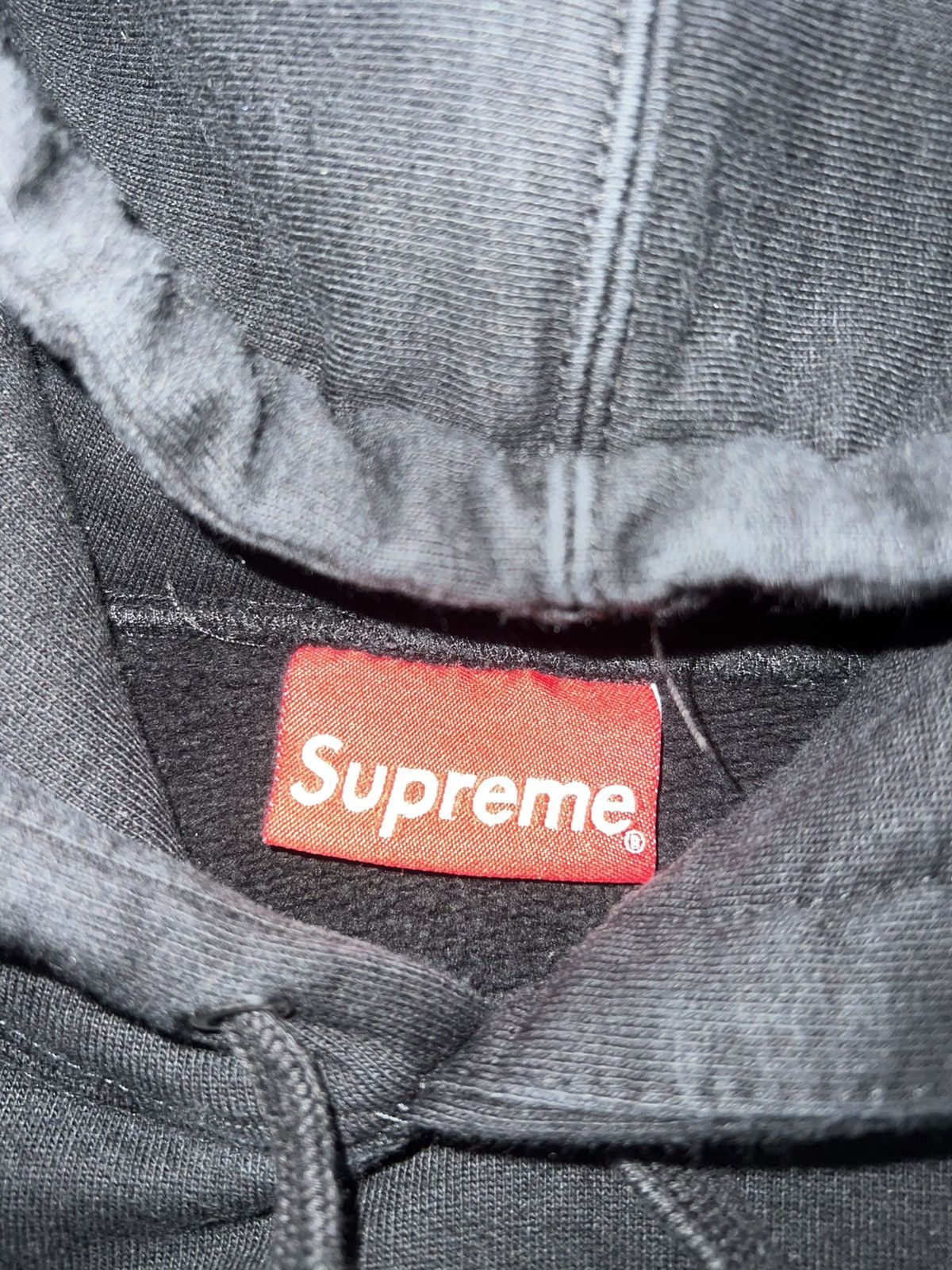 Supreme Supreme Black Hoodie w/ Reflective Piping – Size M Size US M / EU 48-50 / 2 - 4 Thumbnail