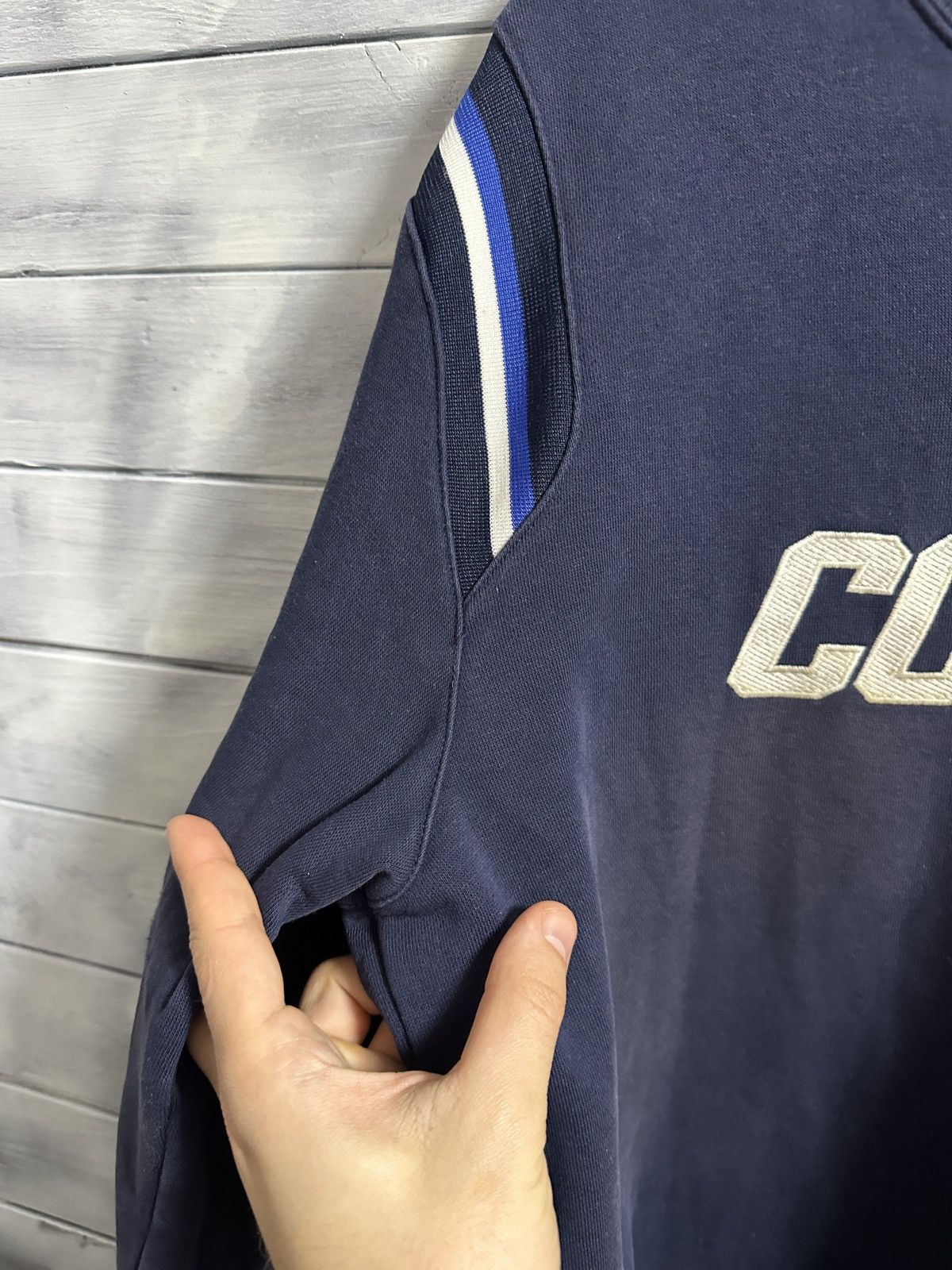 Nike Rare Vintage Sweatshirt Nike COR727 Small Swoosh Drill Y2K Size US XL / EU 56 / 4 - 8 Thumbnail
