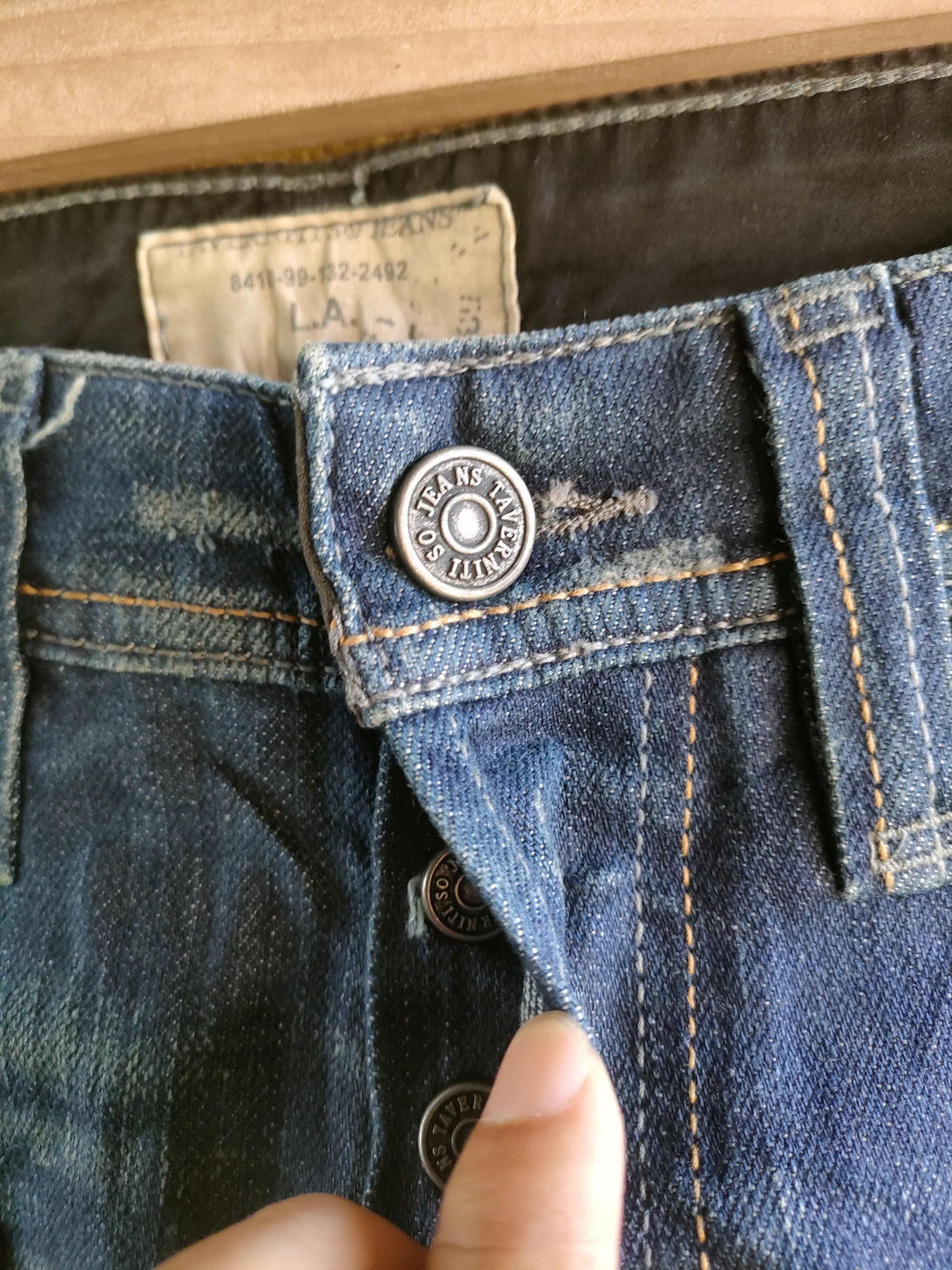 If Six Was Nine × Jimmy Taverniti × Taverniti Jimmy Taverniti Chopper Jeans Size US 34 / EU 50 - 9 Thumbnail