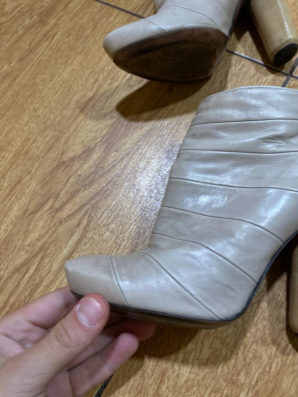 Louis Vuitton 🔥Louis Vuitton Leather Metropolis Boots LV 🔥 Size US 6 / IT 36 - 3 Thumbnail