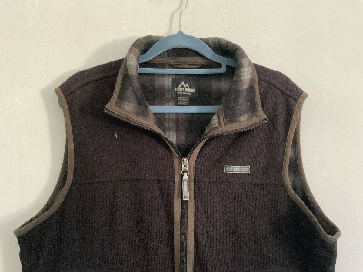 Japanese Brand First Down Corduroi vest Size US L / EU 52-54 / 3 - 4 Thumbnail