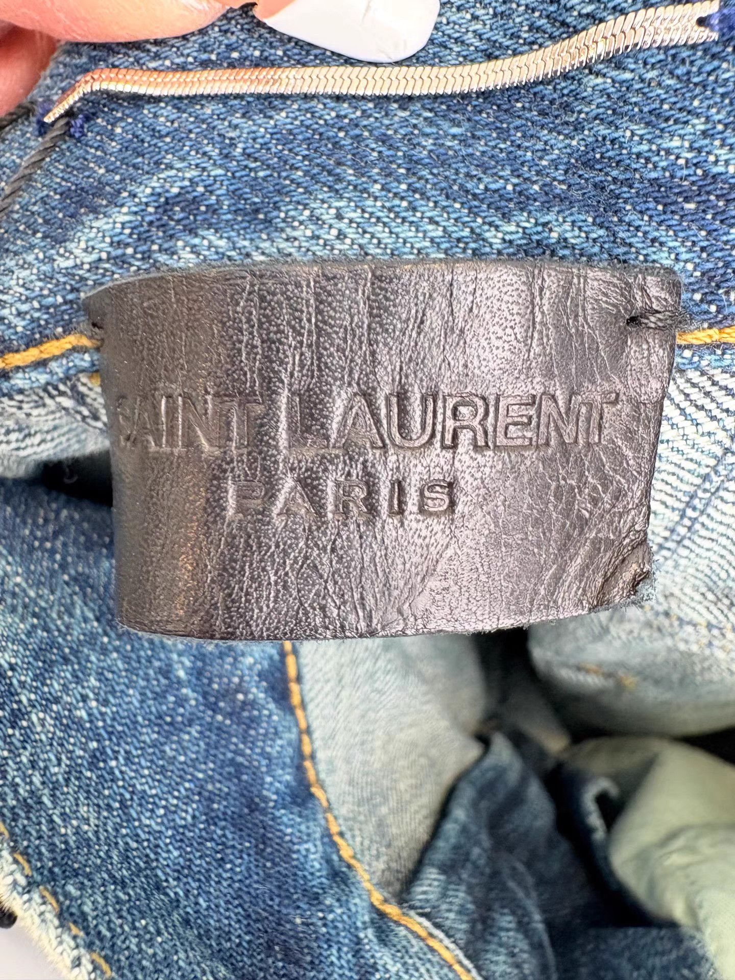 Saint Laurent Paris SAINT LAURENT SLP Washed Blue Jeans Size US 26 / EU 42 - 5 Thumbnail