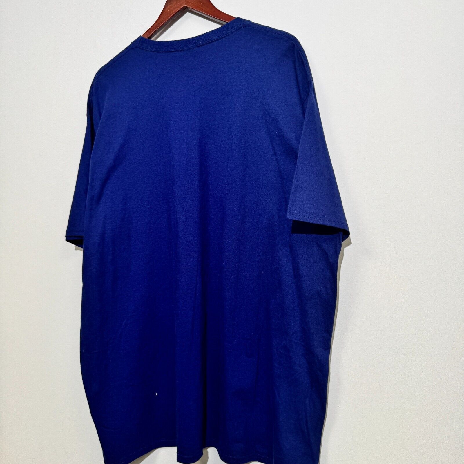 Vintage Vintage Unisex Navy Blue Cotton T-Shirt Size XXXL 90s Size US M / EU 48-50 / 2 - 8 Thumbnail