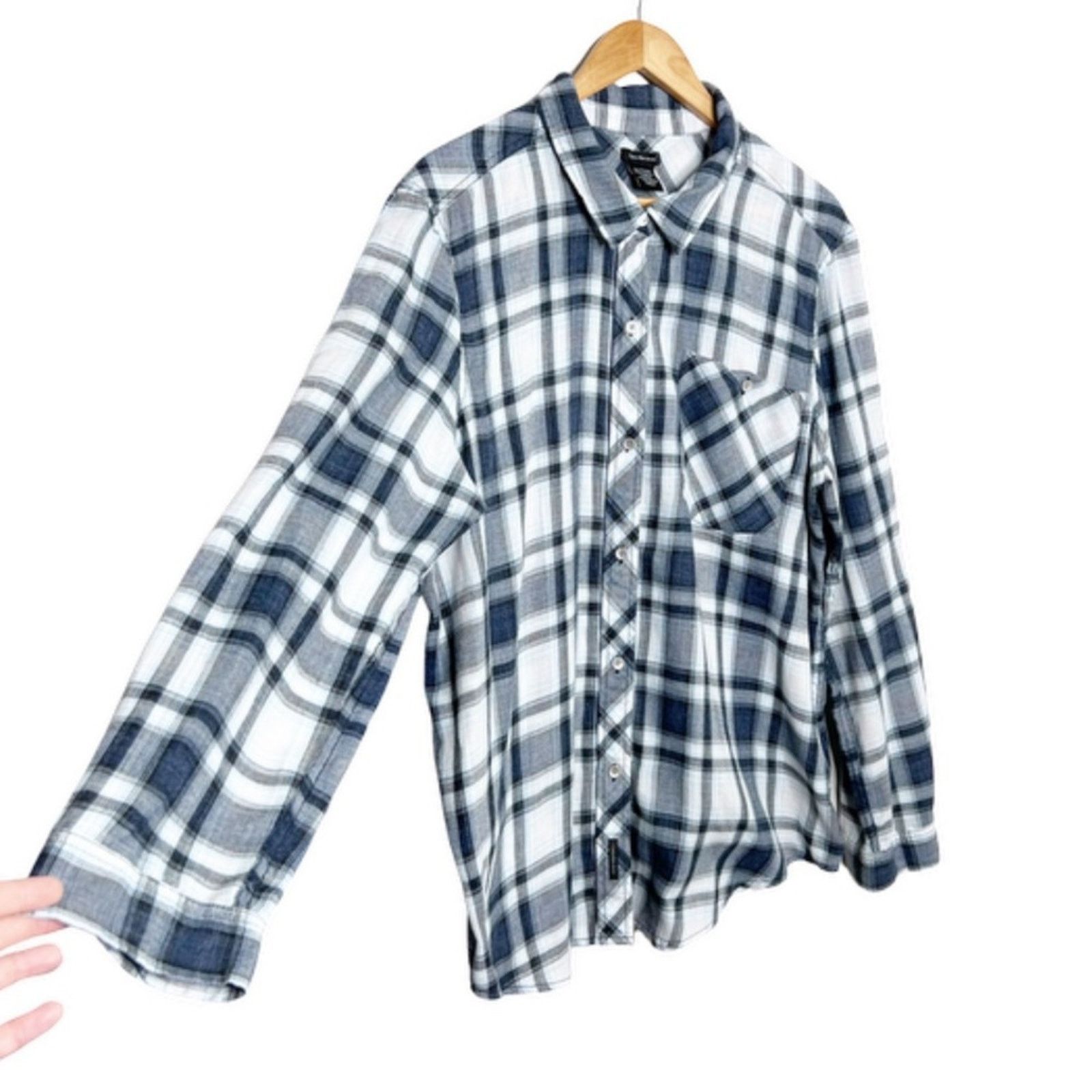 Calvin Klein Calvin Klein Plaid Long Sleeve Button Down Classic Flannel Size XXL / US 16-18 / IT 52-54 - 3 Thumbnail