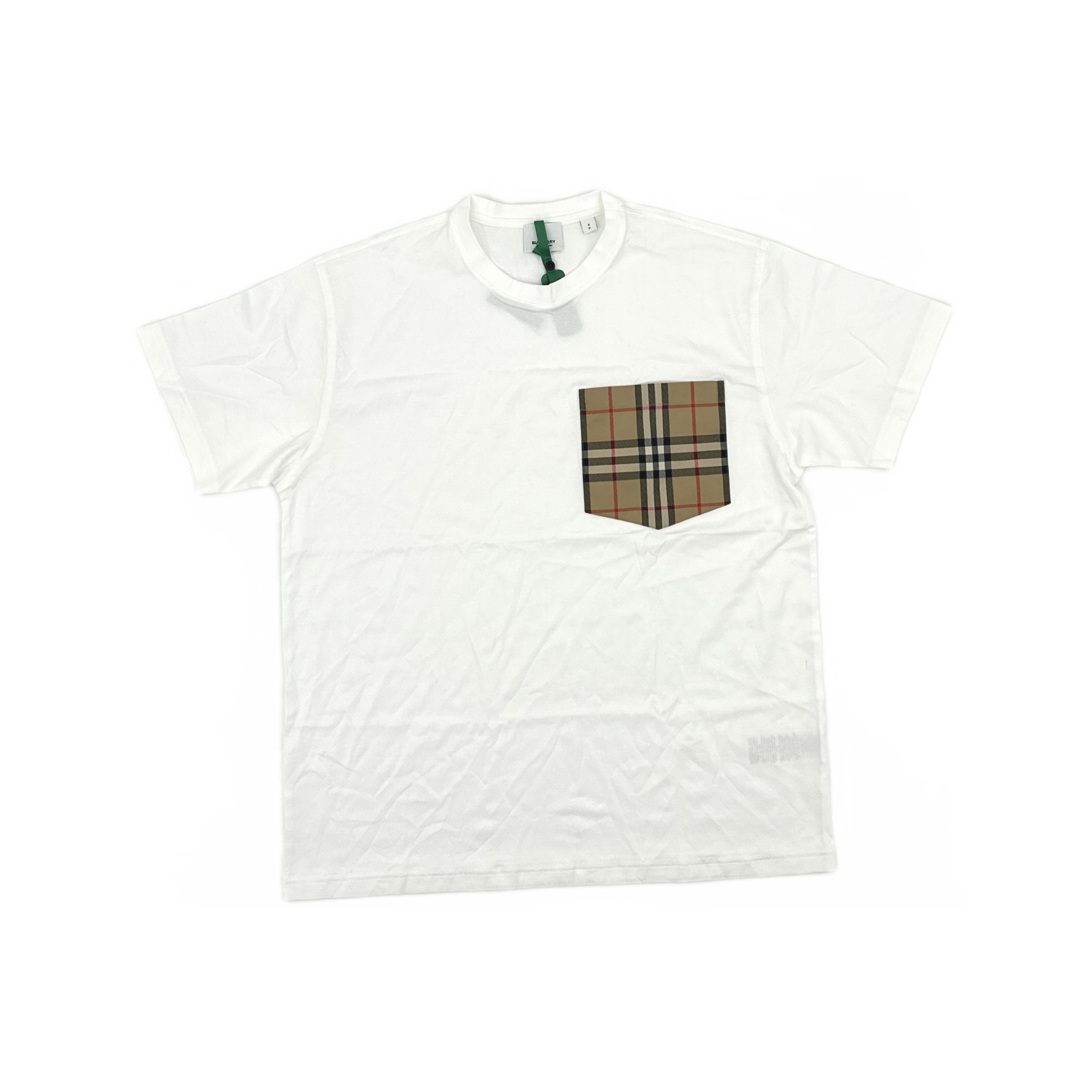 Burberry Burberry Check Pocket T-Shirt Size S Size S / US 4 / IT 40 - 1 Thumbnail