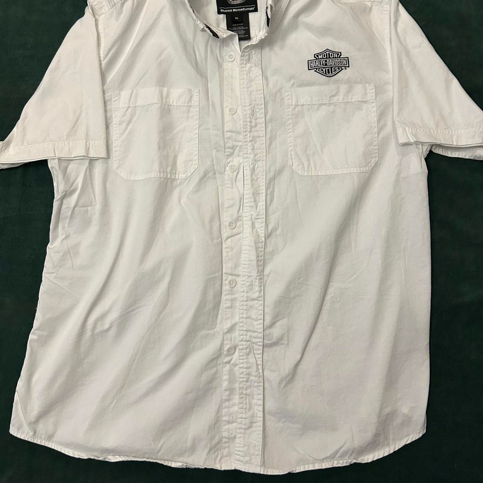 Harley Davidson Harley davidson embroidered logo button up Size US XL / EU 56 / 4 - 2 Thumbnail