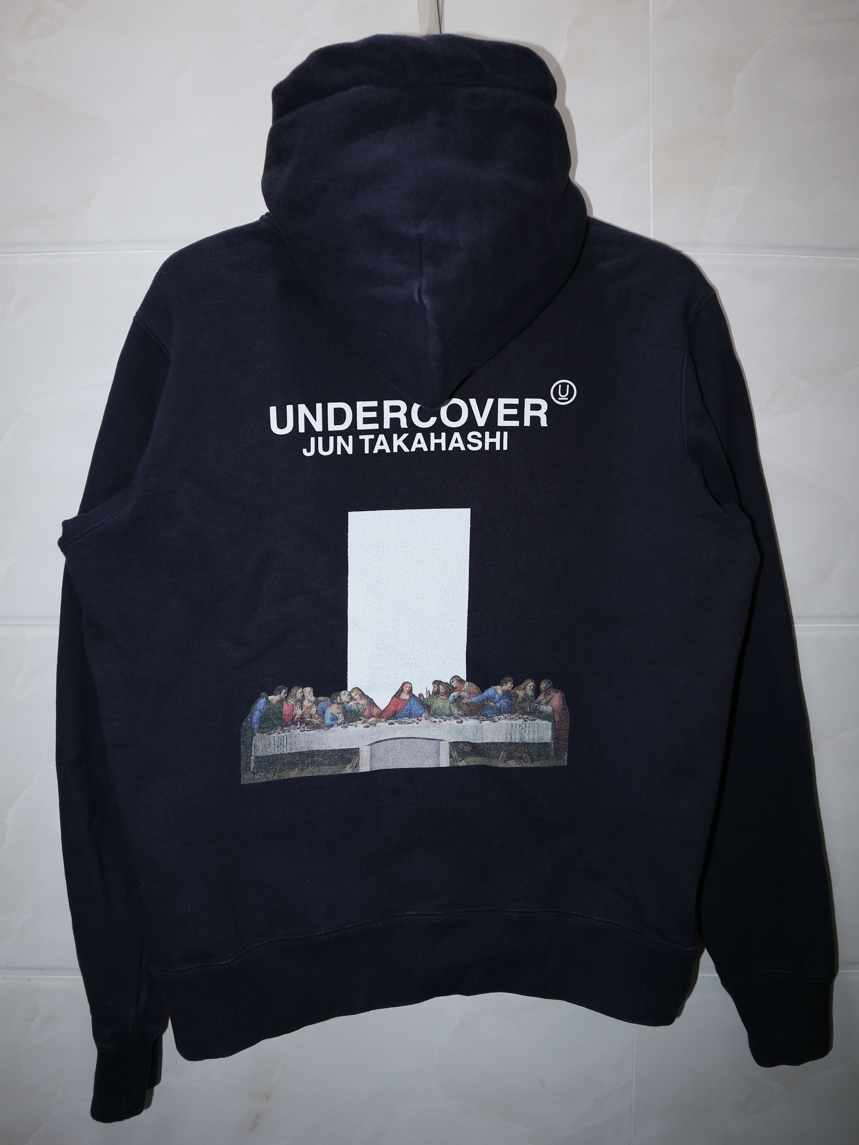 Undercover Undercover Last Supper Hoodie (Navy Blue) Size US M / EU 48-50 / 2 - 5 Thumbnail