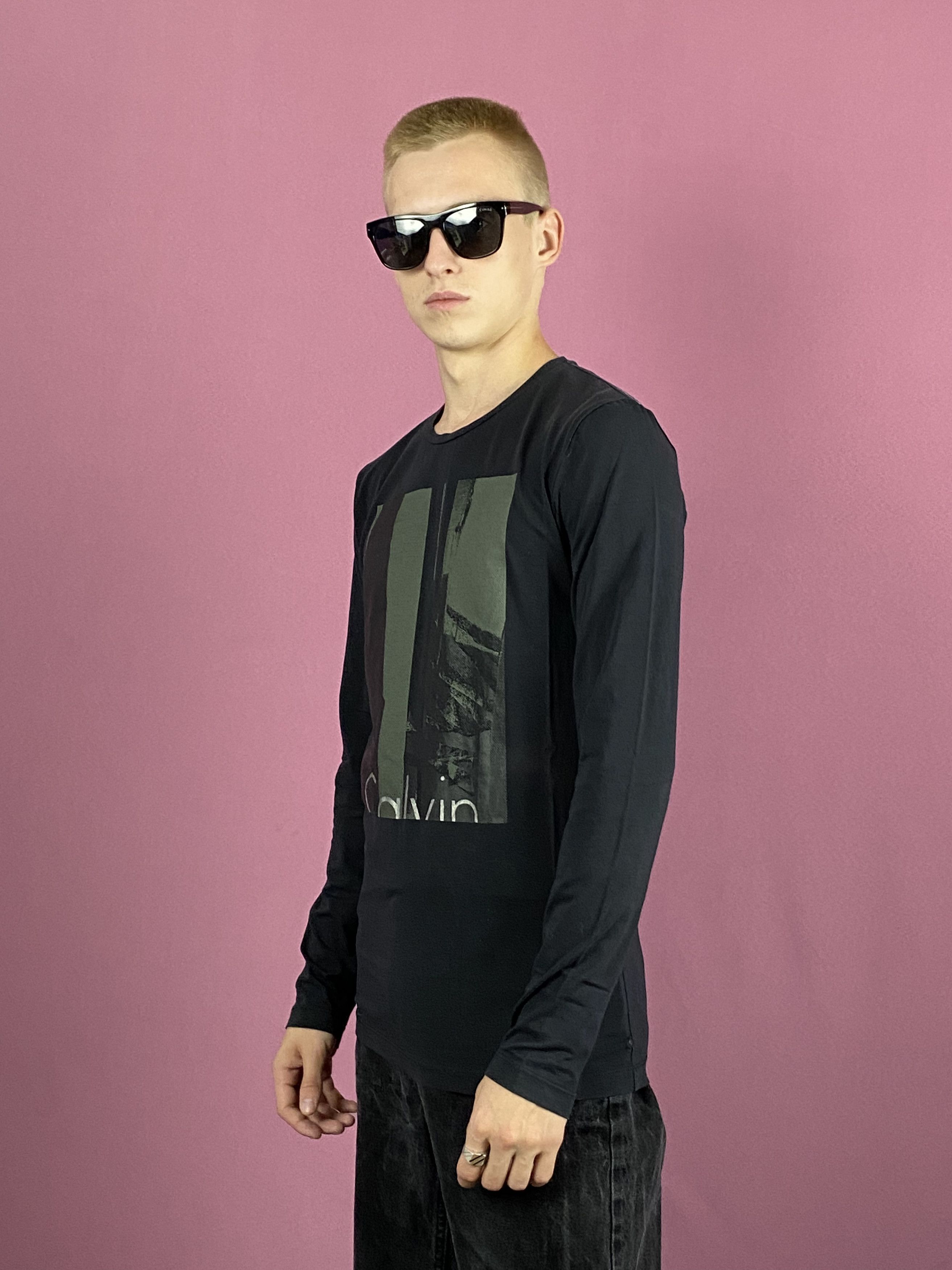 Calvin Klein × Vintage Calvin Klein Vintage Men's Long Sleeve - Size M Size US M / EU 48-50 / 2 - 2 Thumbnail