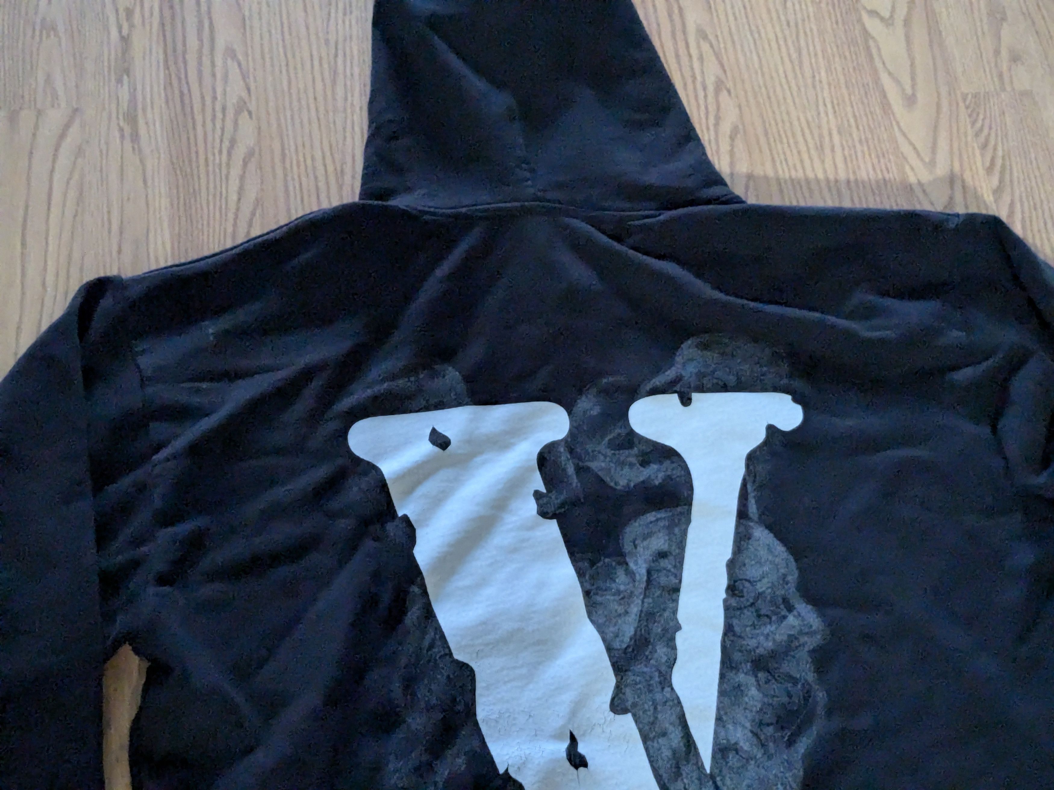 Vlone Vlone Smoke Hoodie Black Large ASAP Bari Ian Connor Size US L / EU 52-54 / 3 - 10 Thumbnail