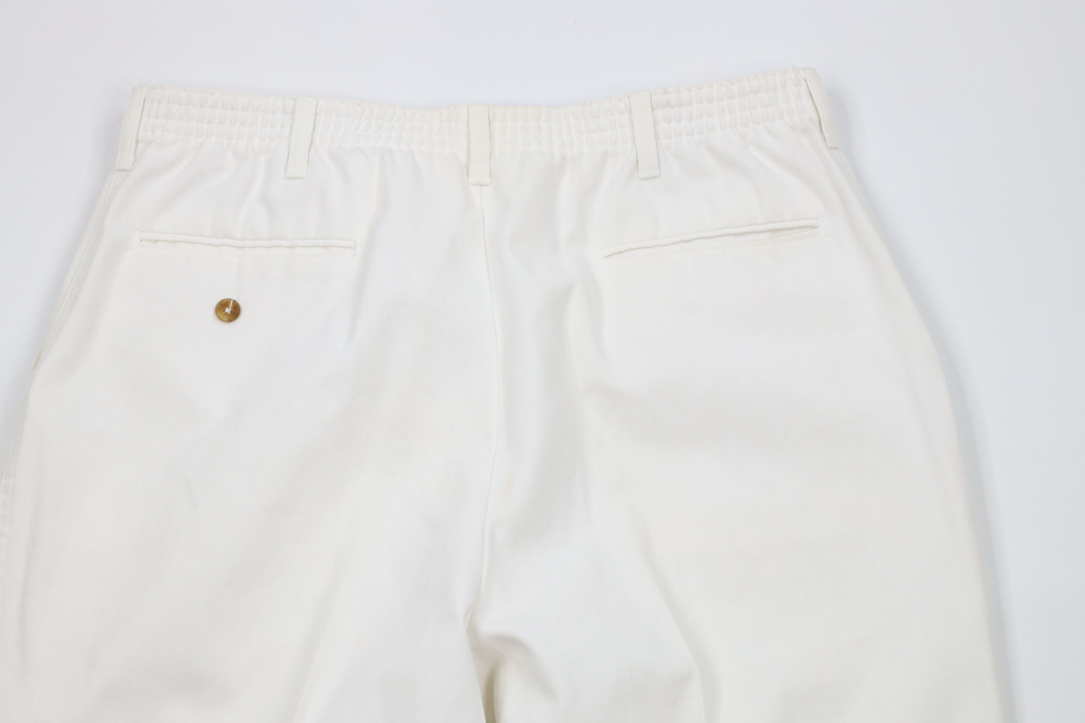 Vintage Vintage 90s Streetwear Wide Leg Chino Pants Trousers White Size US 38 / EU 54 - 10 Thumbnail
