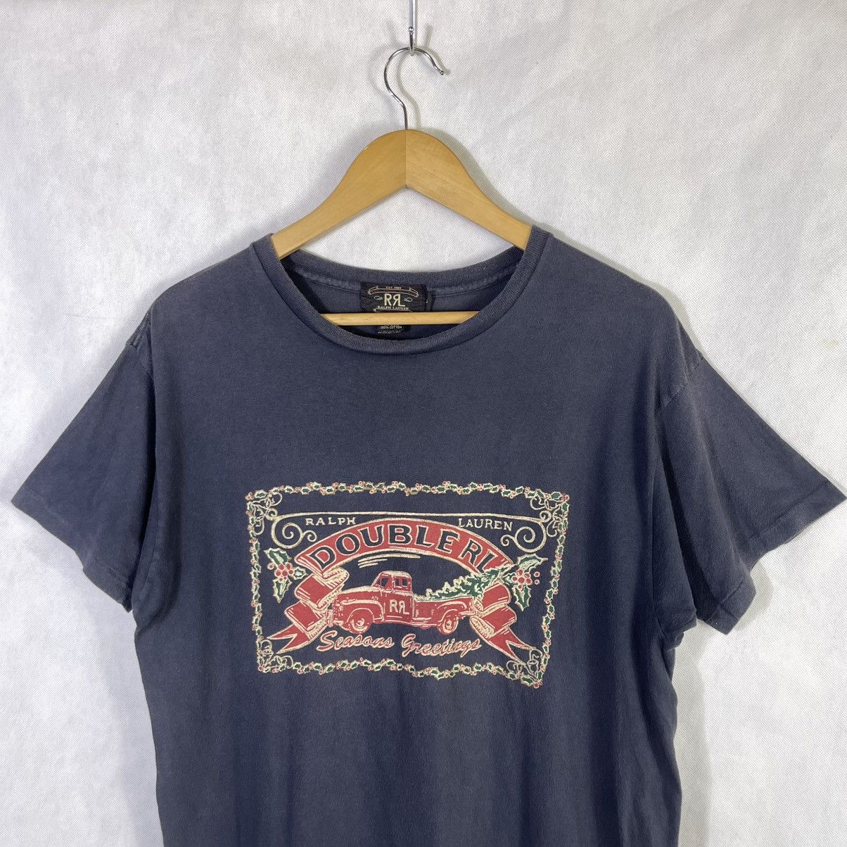 RRL Ralph Lauren Vintage Double RL Ralph Lauren Classic Truck Tshirt Size US L / EU 52-54 / 3 - 2 Thumbnail