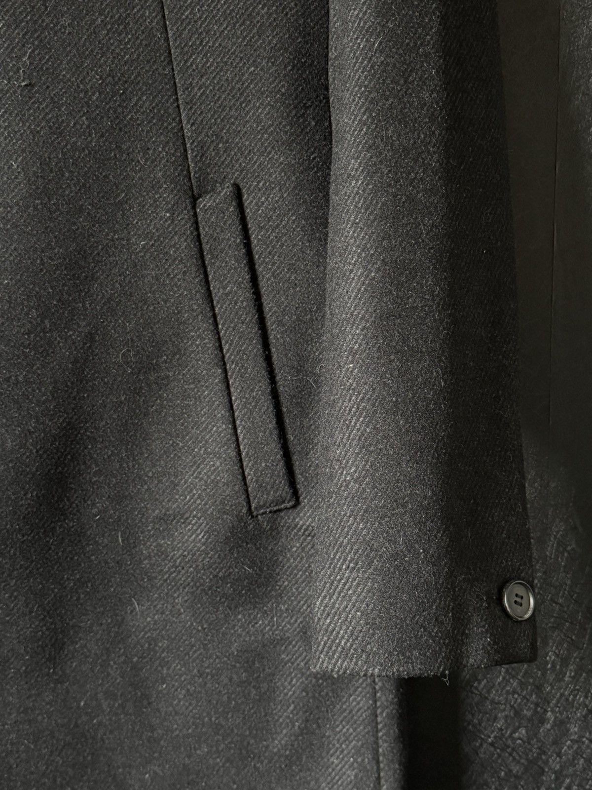 Allsaints All Saints Lovell Woolen-Twill Coat (New/Unworn) Size US M / EU 48-50 / 2 - 2 Thumbnail