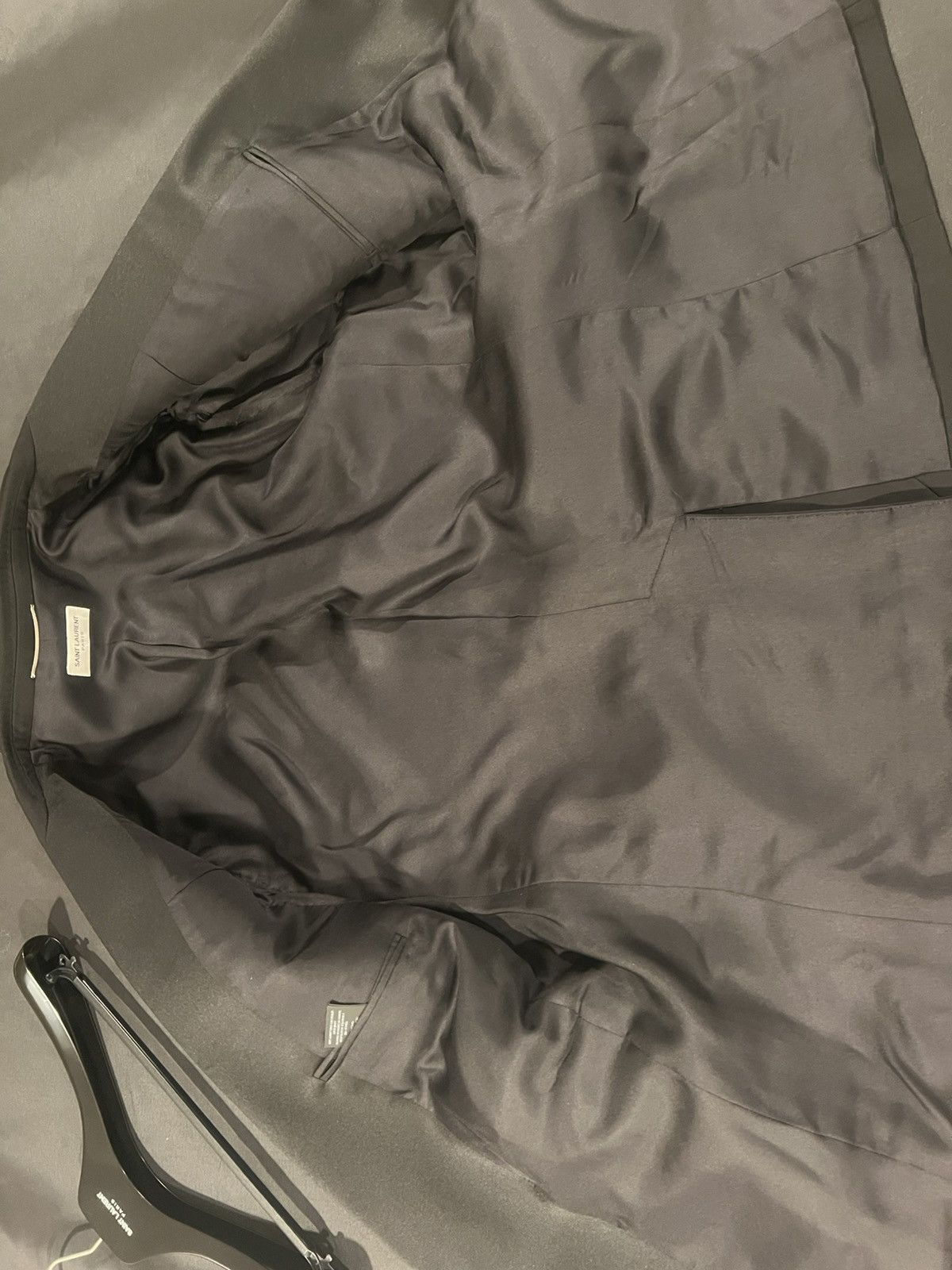 Saint Laurent Paris Saint Laurent men’s tuxedo blazer. 54/44. $3290 Size 44R - 7 Thumbnail