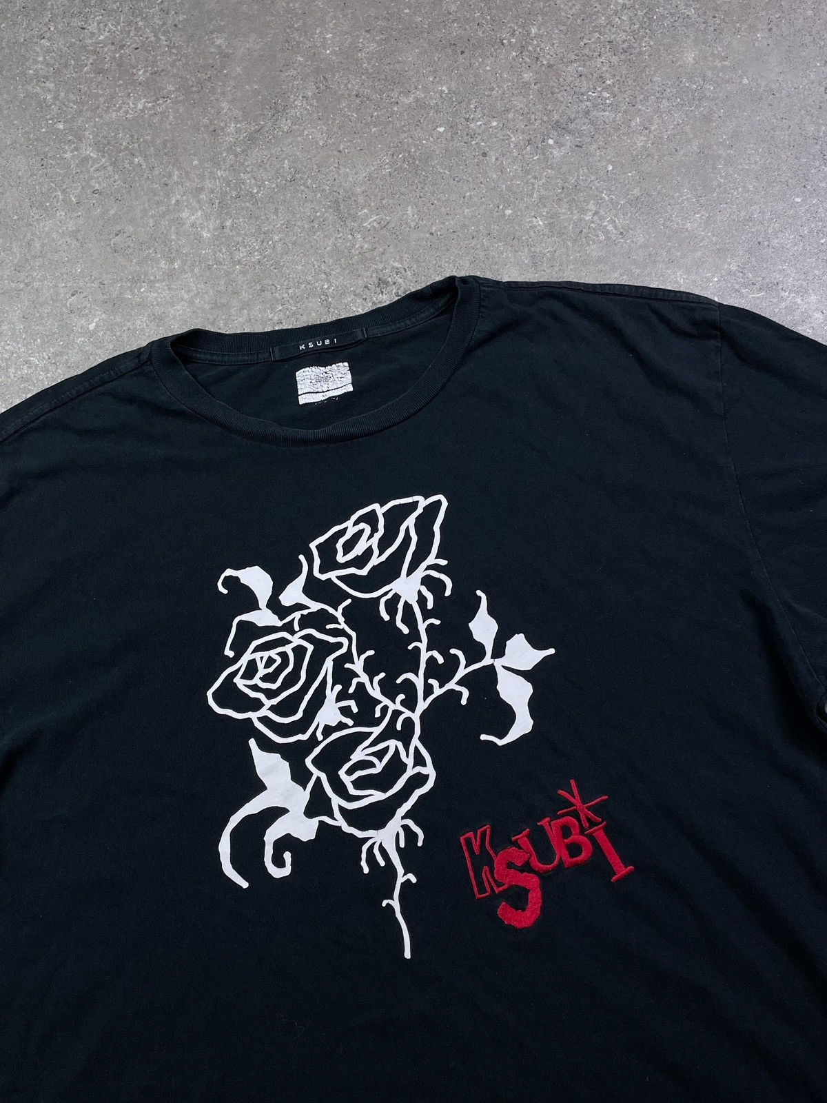 Kith × Ksubi Kith x Ksubi Rose Biggie SS Tee Jet Black XL Size US XL / EU 56 / 4 - 2 Thumbnail