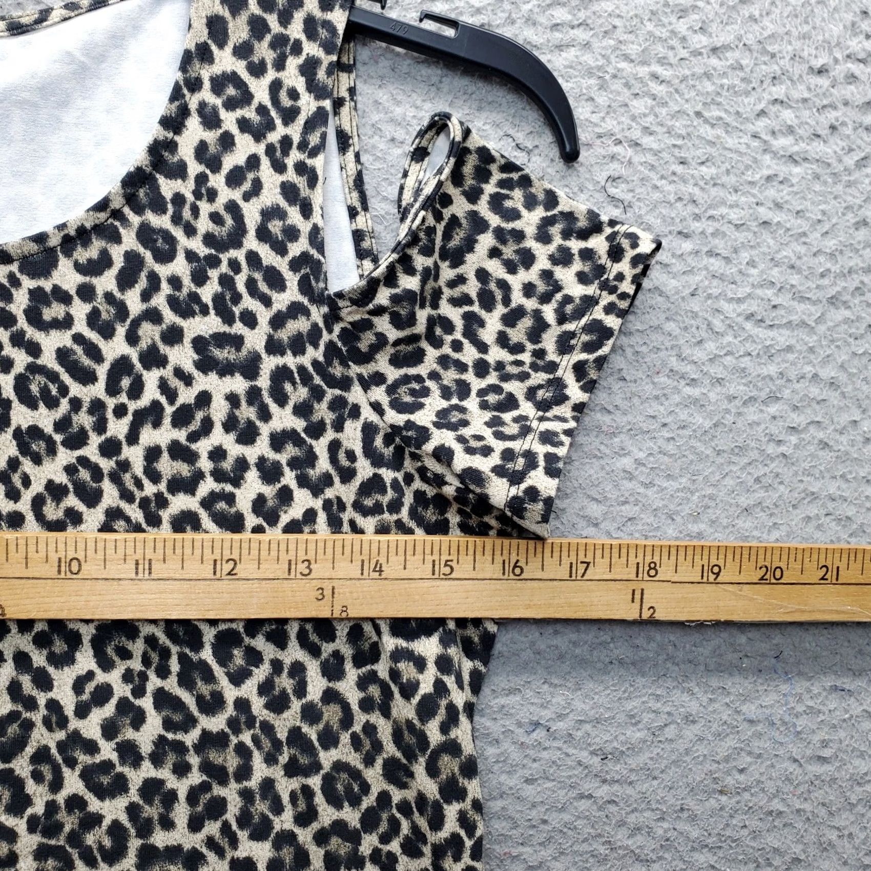 Michael Kors Michael Kors Tank Dress Womens S Multicolor Leopard Print Cold Shoulder Sleeves Midi Dress Size S / US 4 / IT 40 - 6 Thumbnail