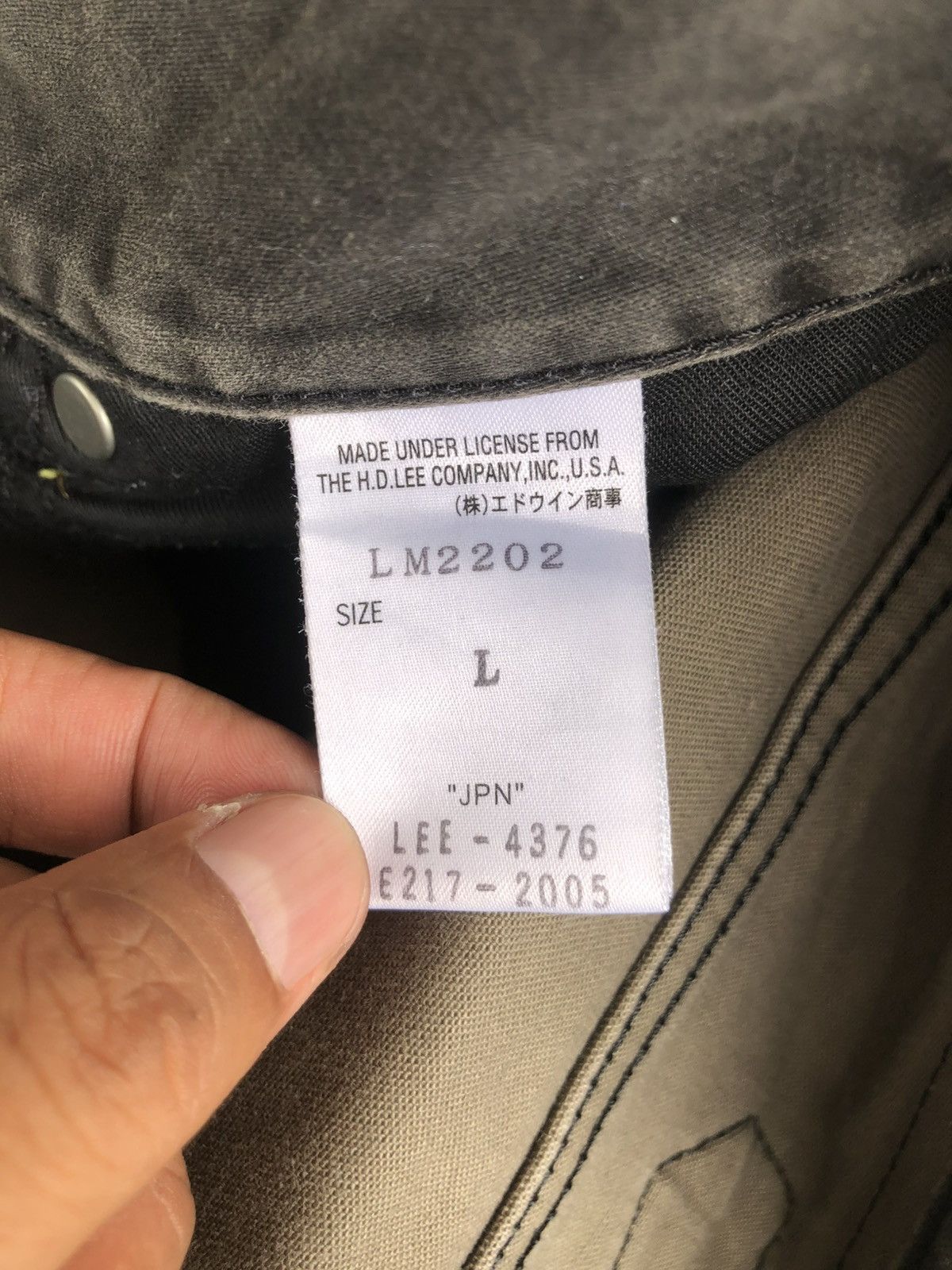 If Six Was Nine Japanese Lee Flared Jeans Distressed Suede Size US 31 - 19 Thumbnail