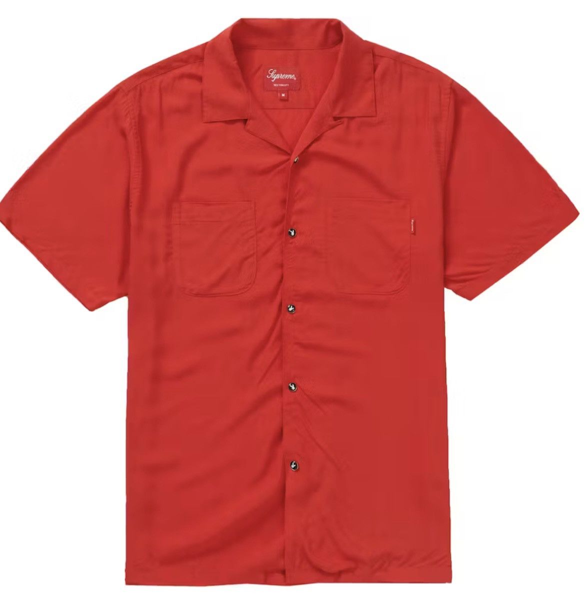 image of Dover Street Market x Playboy Supreme X Playboy Rayon S/s Shirt in Red, Men's (Size Large)