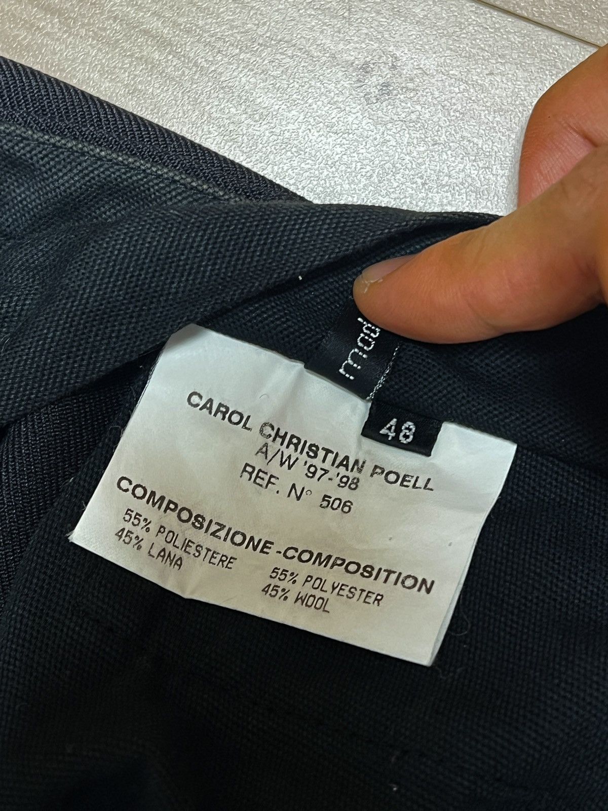 Carol Christian Poell A/W 97-98 Carol Christian Poell Trouser Size US 32 / EU 48 - 6 Thumbnail