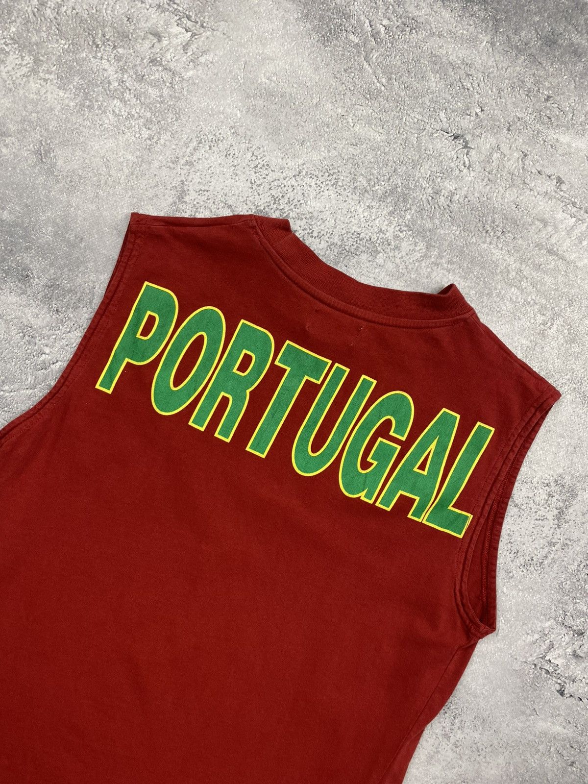 Kappa Vintage Kappa Portugal Tank Top Jersey 90s Rare Size US S / EU 44-46 / 1 - 13 Thumbnail