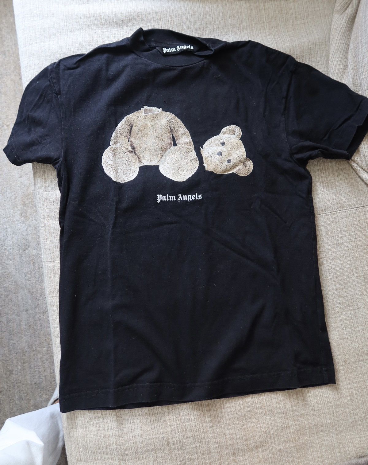 Palm Angels Palm Angels Teddy Bear T-shirt Size US S / EU 44-46 / 1 - 1 Thumbnail