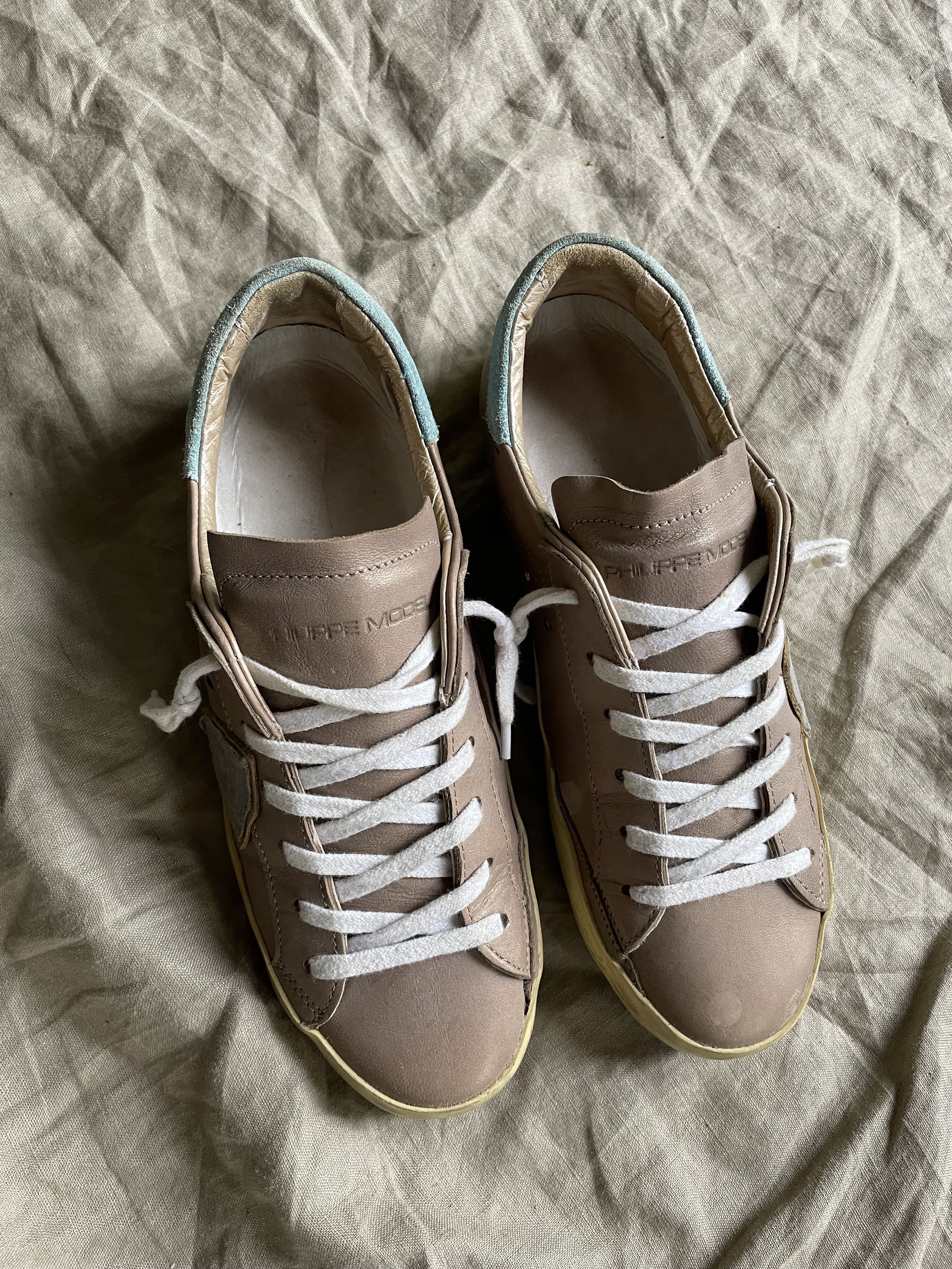 Philippe Model Philippe Model Golden Goose Style Leather Sneakers 7831AC Size US 7 / IT 37 - 5 Thumbnail