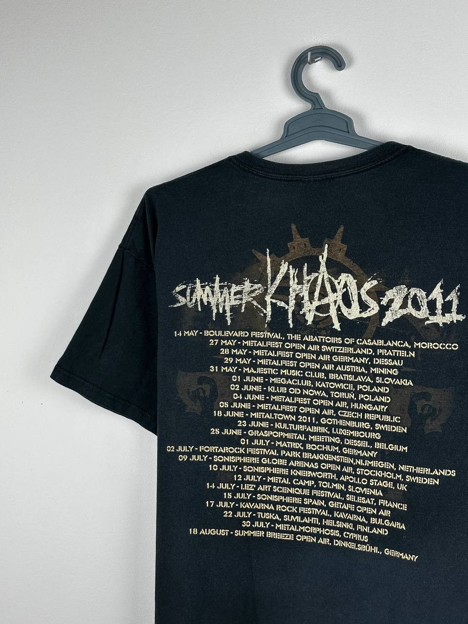 Band Tees × Vintage Vintage Arch Enemy The Root Of All Evil Faded T shirt anvil Size US XL / EU 56 / 4 - 8 Thumbnail