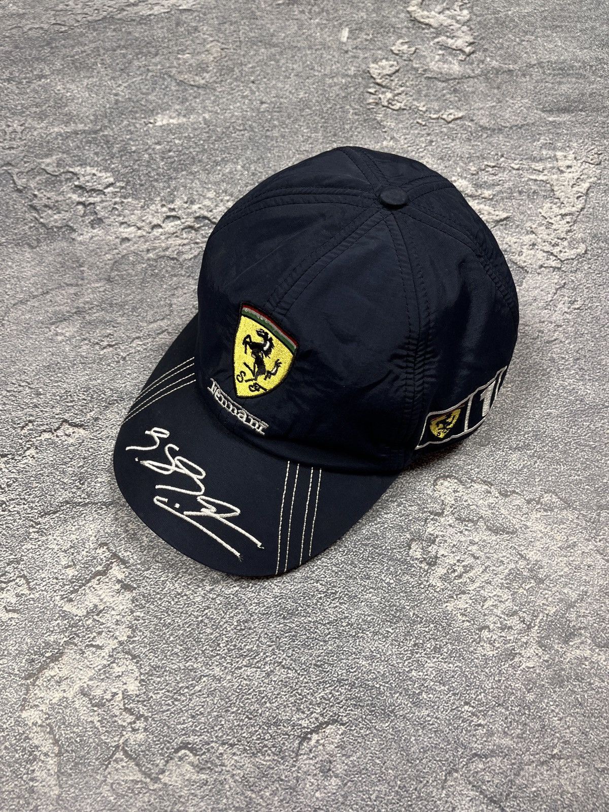 Ferrari × Formula 1 × Vintage Vintage Ferrari Racing F1 Winter Cap Hat Michael Schumacher Size ONE SIZE - 2 Thumbnail