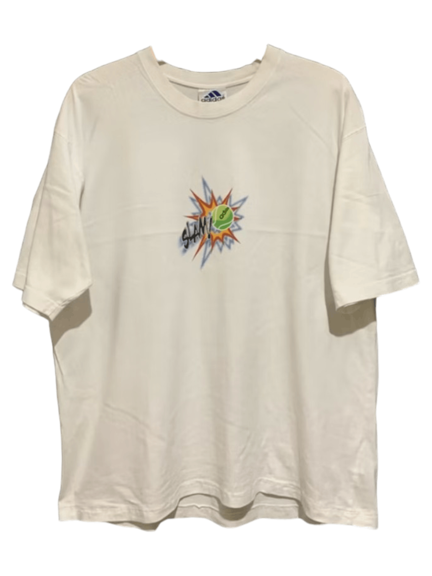 Adidas Vintage Adidas Slam Basketball Tshirt Size US XL / EU 56 / 4 - 1 Thumbnail