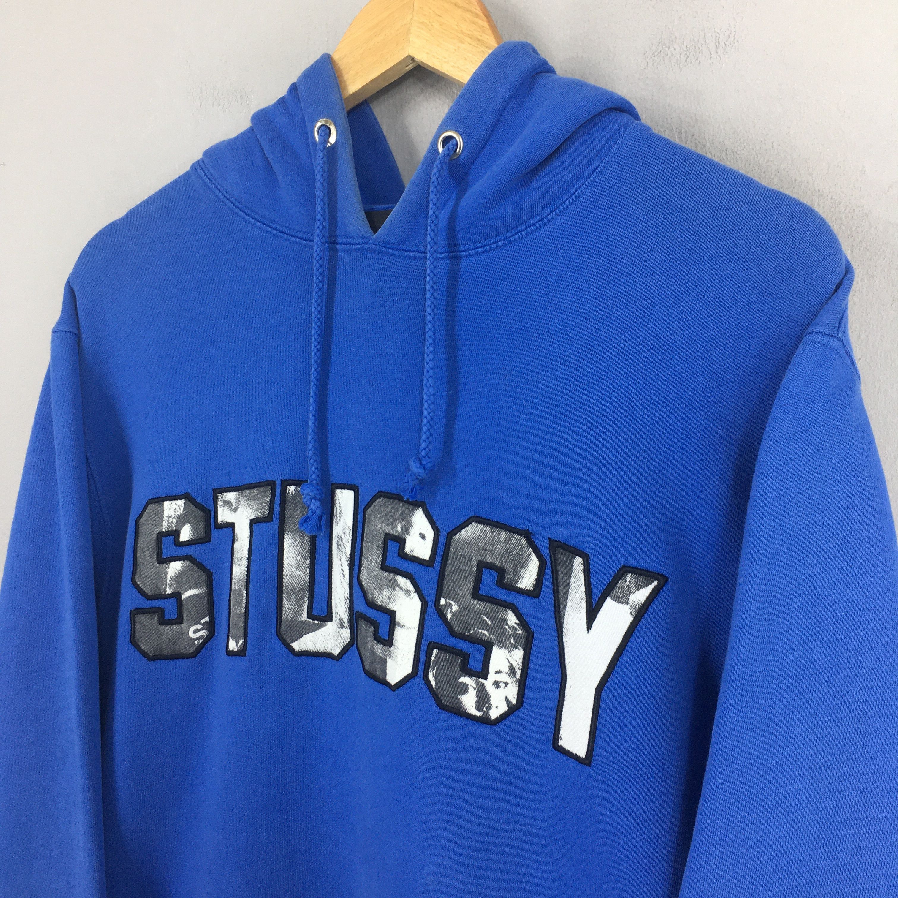 Stussy Vintage 90s Stussy Logo Hoodie Sweatshirt Large Size US L / EU 52-54 / 3 - 3 Thumbnail