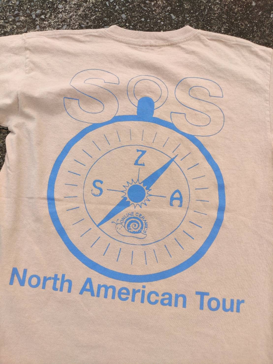 Online Ceramics SZA SOS Open Arms North American Tour T-Shirt Size US M / EU 48-50 / 2 - 8 Thumbnail