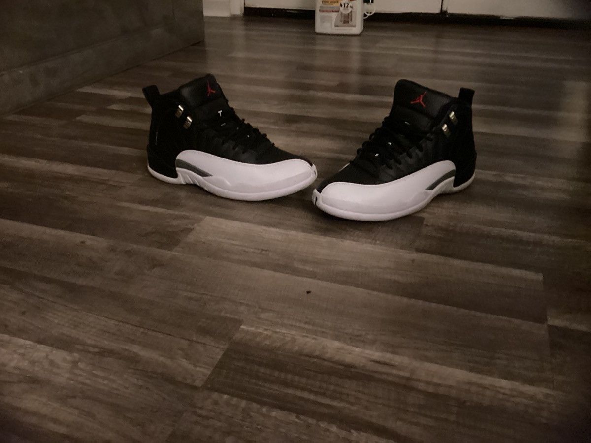 image of Playoff Jordan 12’S Shoes in Black, Men's (Size 11)
