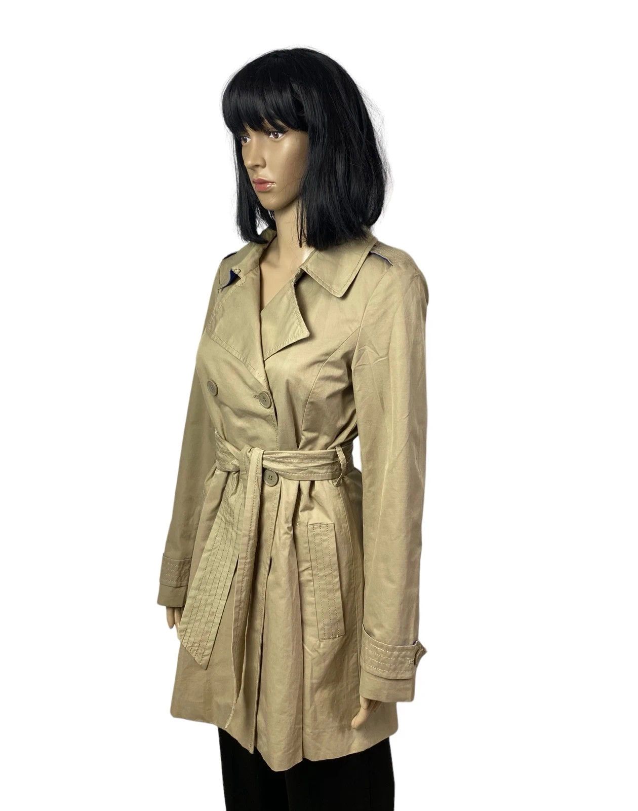 MAX&Co. Max&Co Trench Coat Belted Cotton size GB8 US4 Size S / US 4 / IT 40 - 2 Thumbnail