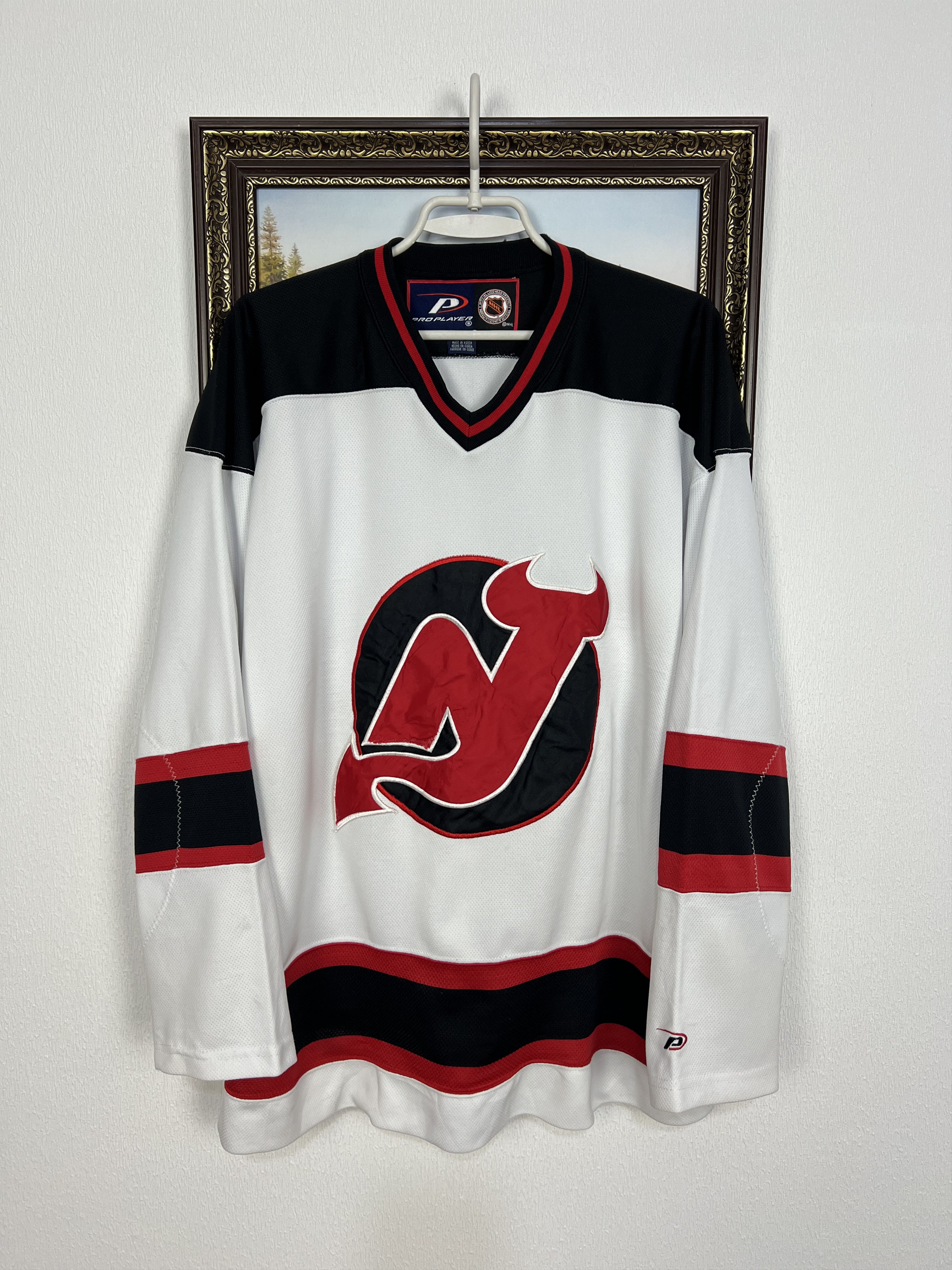 Pro Player Vintage 90's New Jersey Devils Ice Hockey Jersey Trikot Size US L / EU 52-54 / 3 - 1 Thumbnail