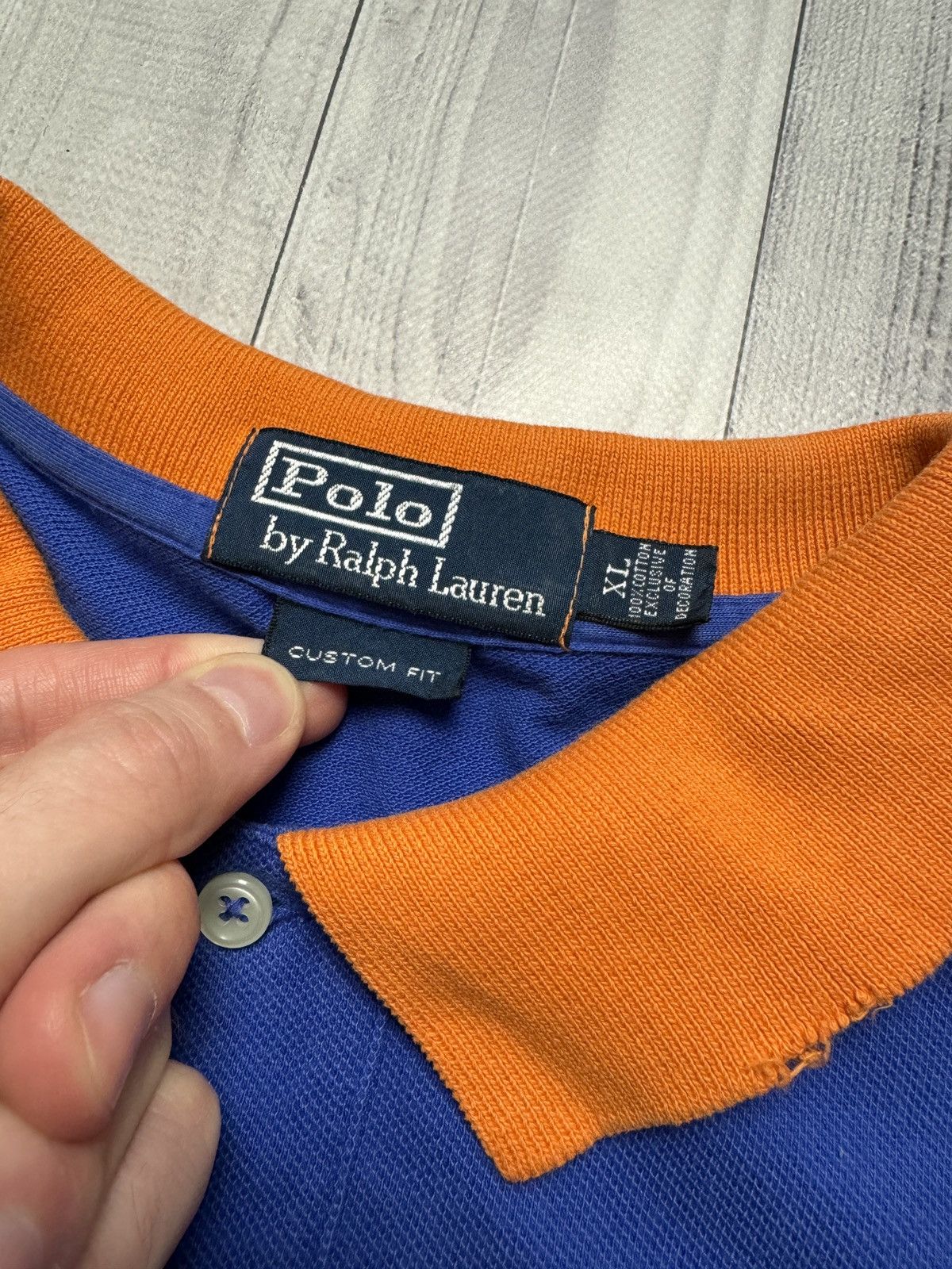 Polo Ralph Lauren Vintage Polo Ralph Lauren big number 4 Size US XL / EU 56 / 4 - 3 Thumbnail