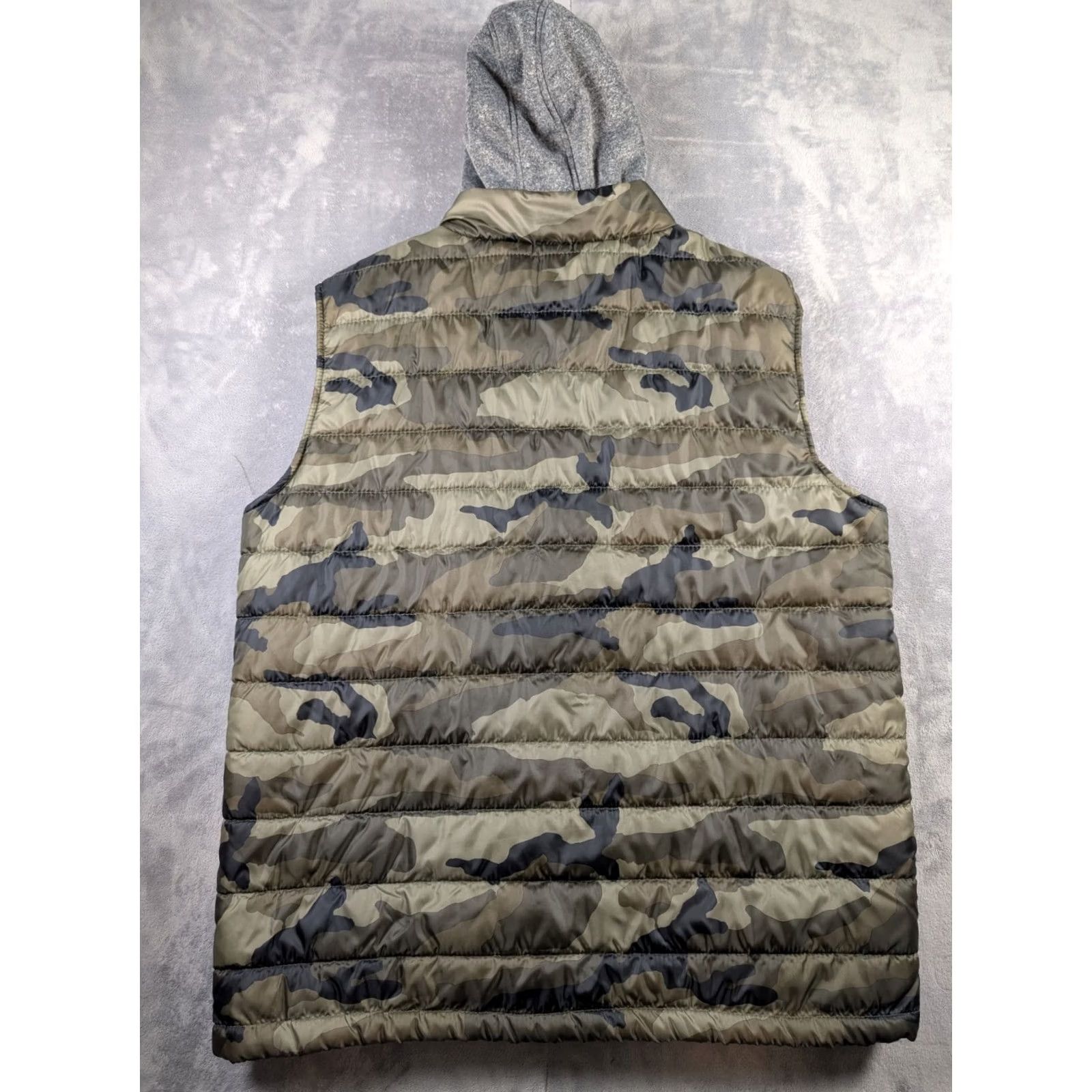Ecko Unltd. ECKO UNTLTD Camouflage Puffer Vest Hoodie? Size US XL / EU 56 / 4 - 5 Thumbnail