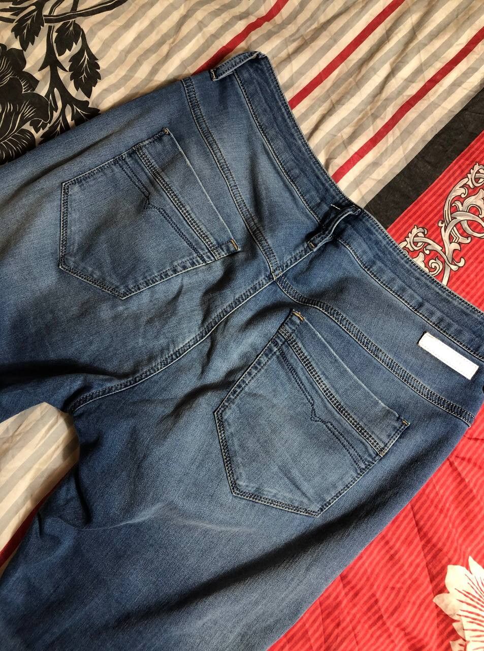 Diesel × Vintage Vintage Y2K Diesel Washed Distressed Denim Jeans Slim Size US 31 - 2 Thumbnail