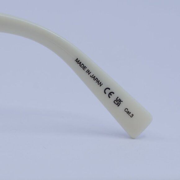 Saint Laurent Paris Saint Laurent SL M103 007 Sunglasses Ivory Cat Eye Frame, Bl Size ONE SIZE - 9 Thumbnail